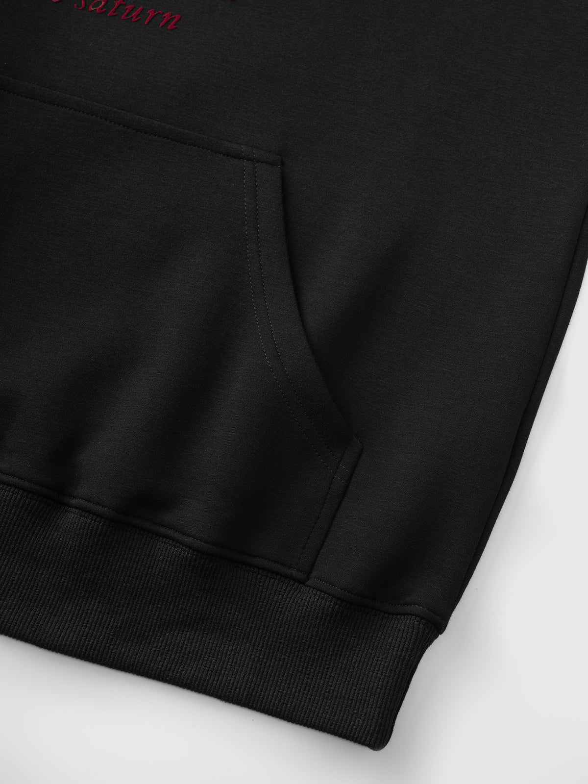 Ribbon Code Hoodie – Ink Black