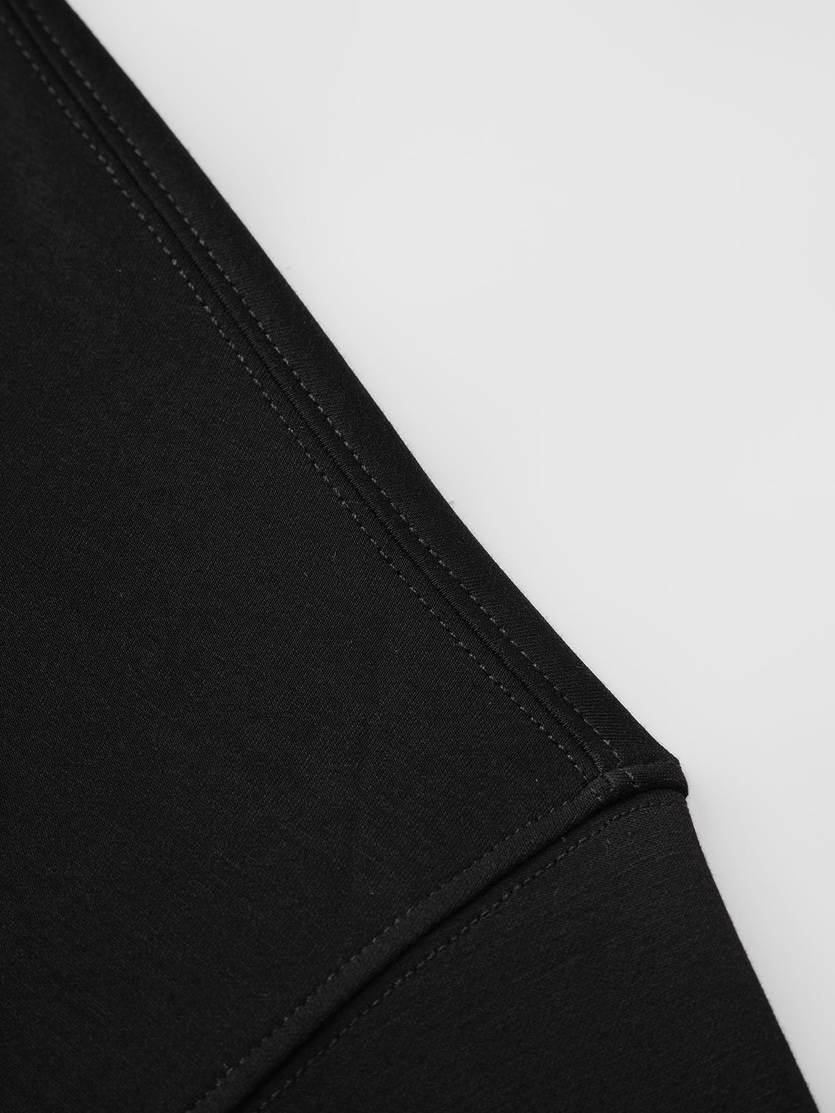 Ribbon Code Hoodie – Ink Black