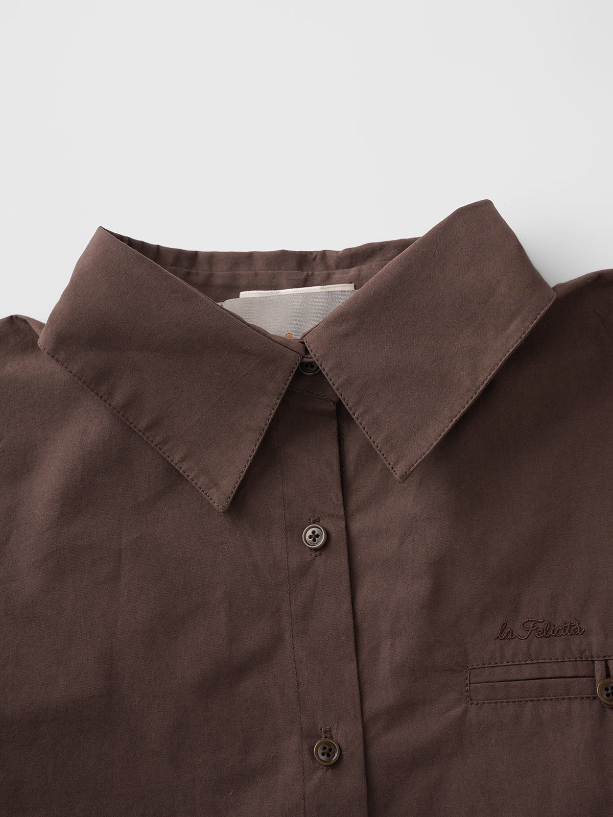 Airlight Note Shirt – Brown Cocoa