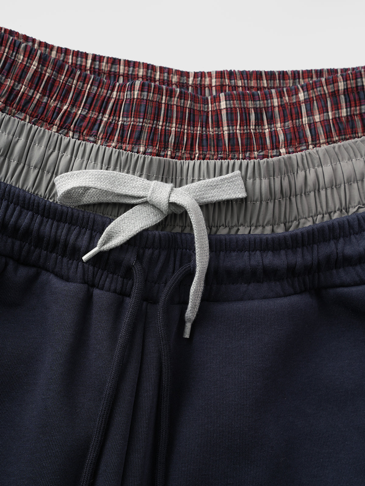 Bleachers Wide Pants – Navy Maroon