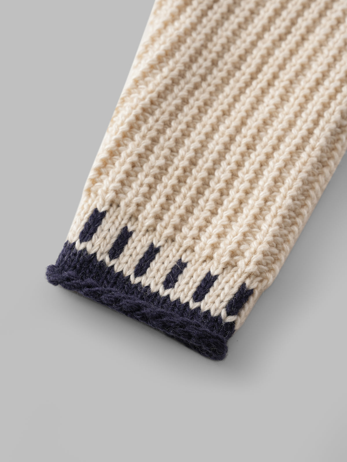 Half-Past Cozy Cardigan – Cream Navy