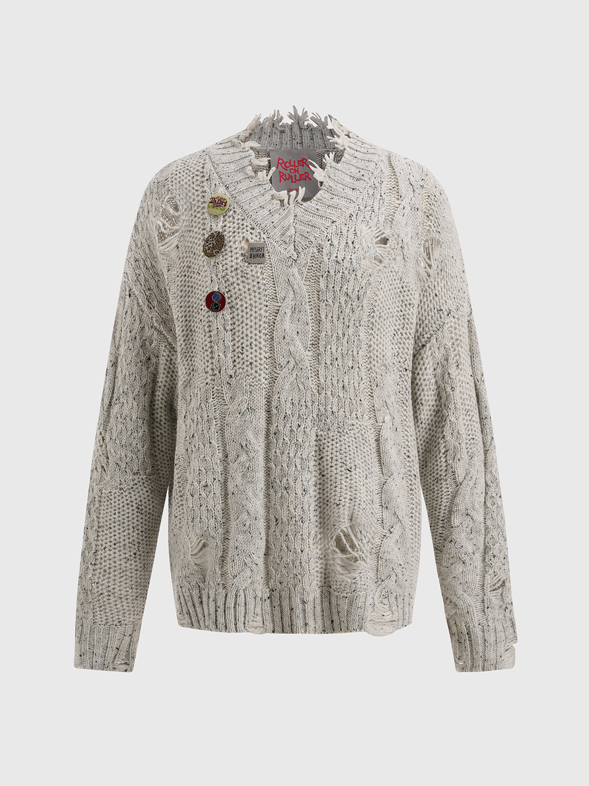 Laundry Talk Knit – Oat Marble