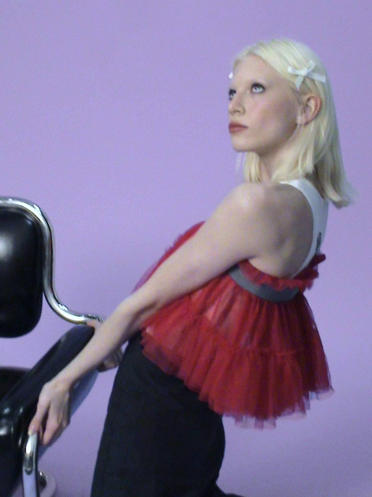 Dancer's Secret Tulle - Scarlet Sash
