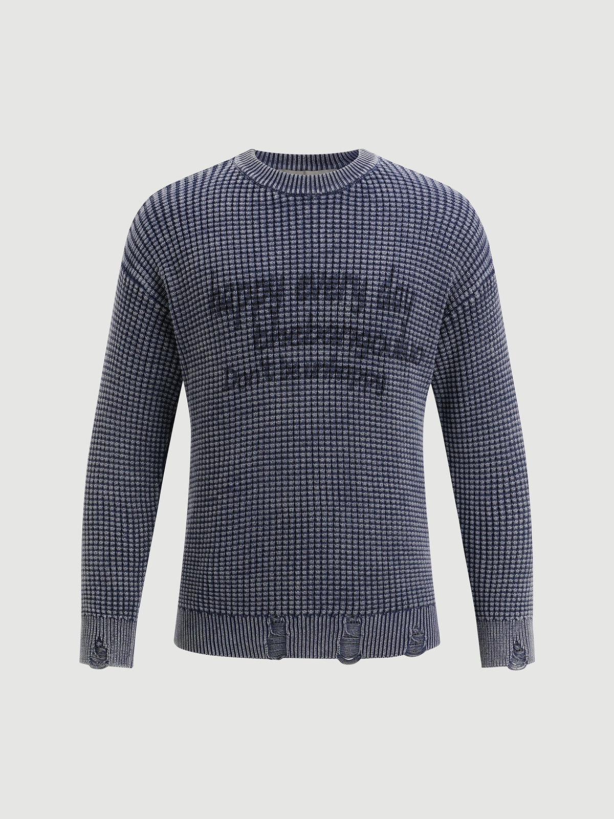 Echo Lane Sweater – Navy Grey