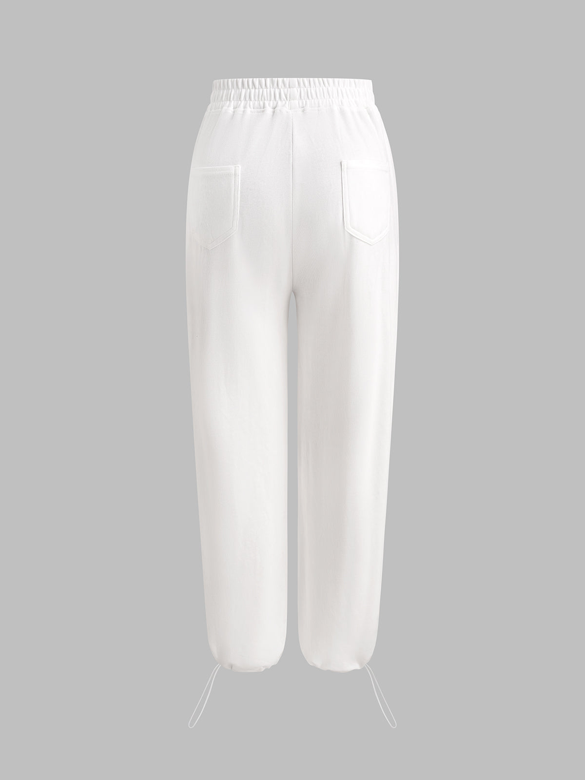 Out-of-Pocket Pants – Chalk White