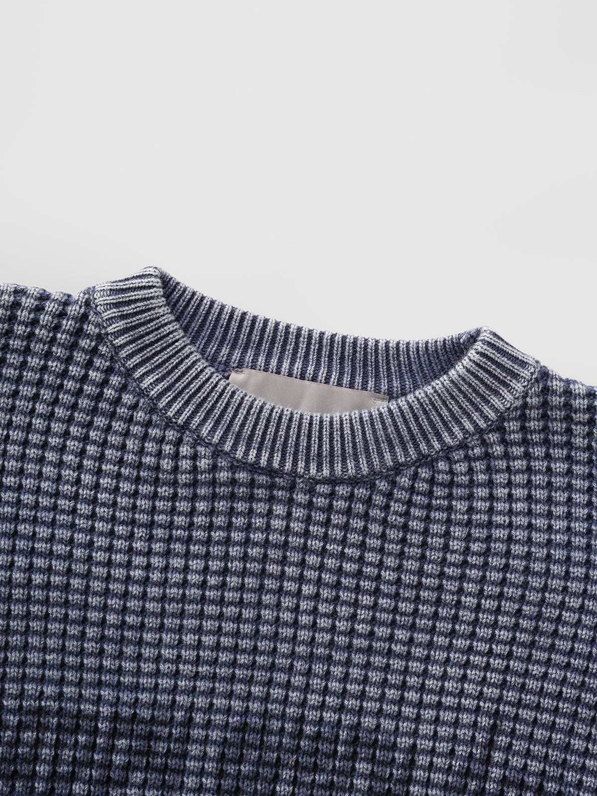 Echo Lane Sweater – Navy Grey
