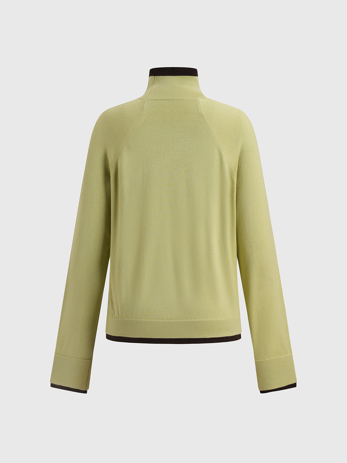 Quiet Bloom Knit Top – Pistachio Green