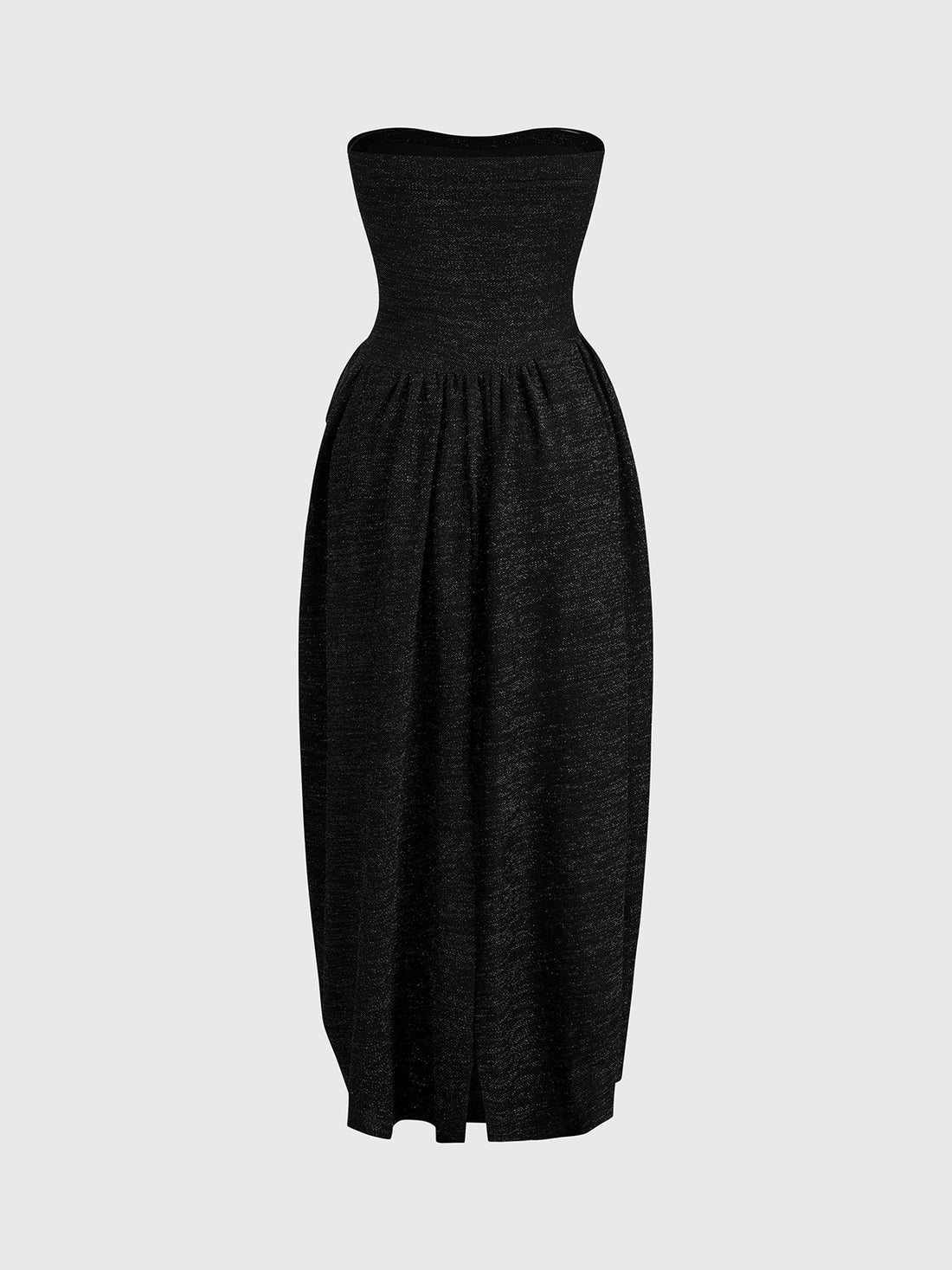 Annual Toast Tube Dress – Shadow Black