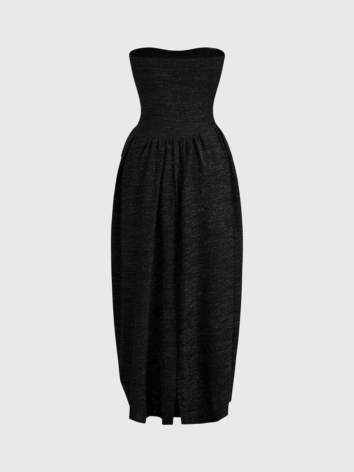 Annual Toast Tube Dress – Shadow Black