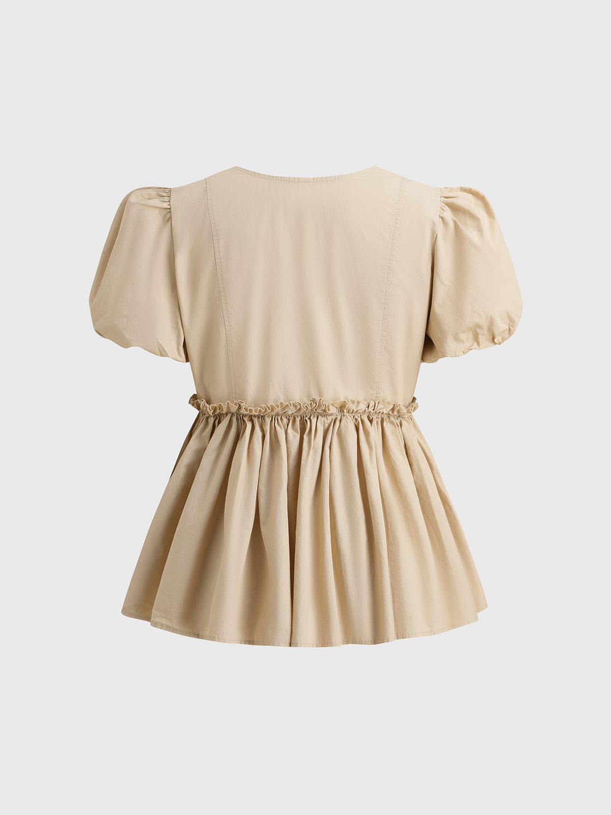 Weekend Detour Top – Warm Beige