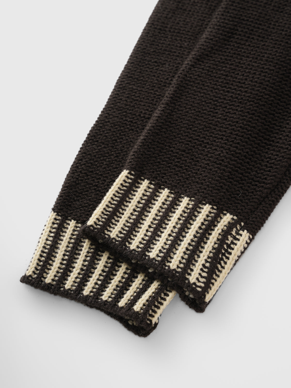 After Snowfall Knit Sweater – Deep Cocoa