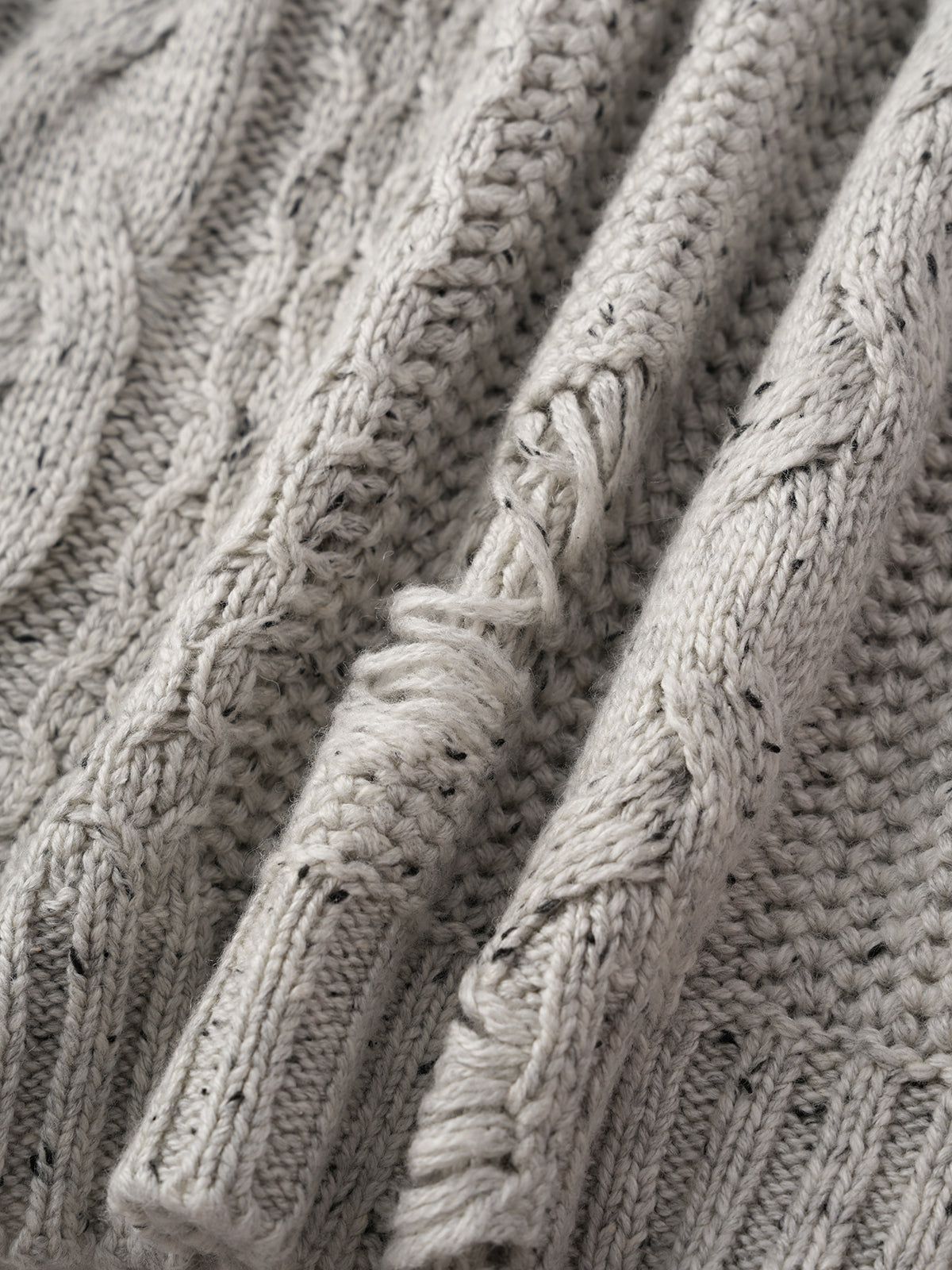 Laundry Talk Knit – Oat Marble