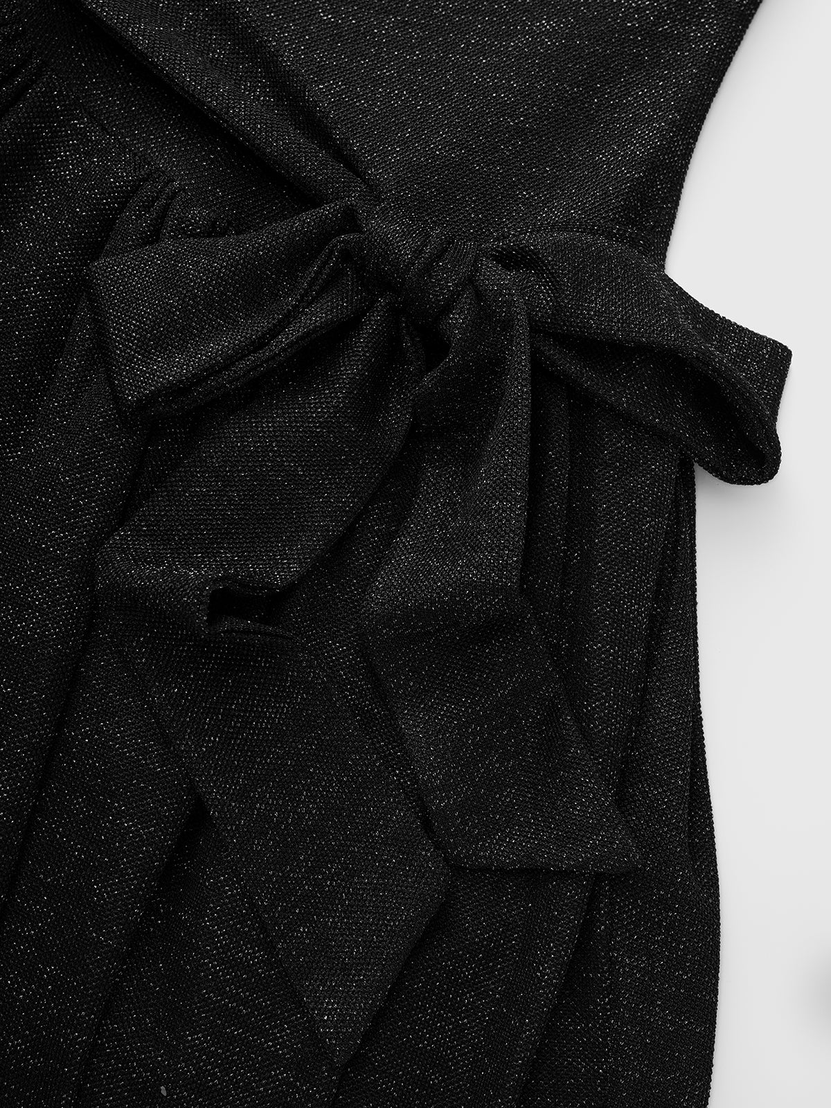 Annual Toast Tube Dress – Shadow Black