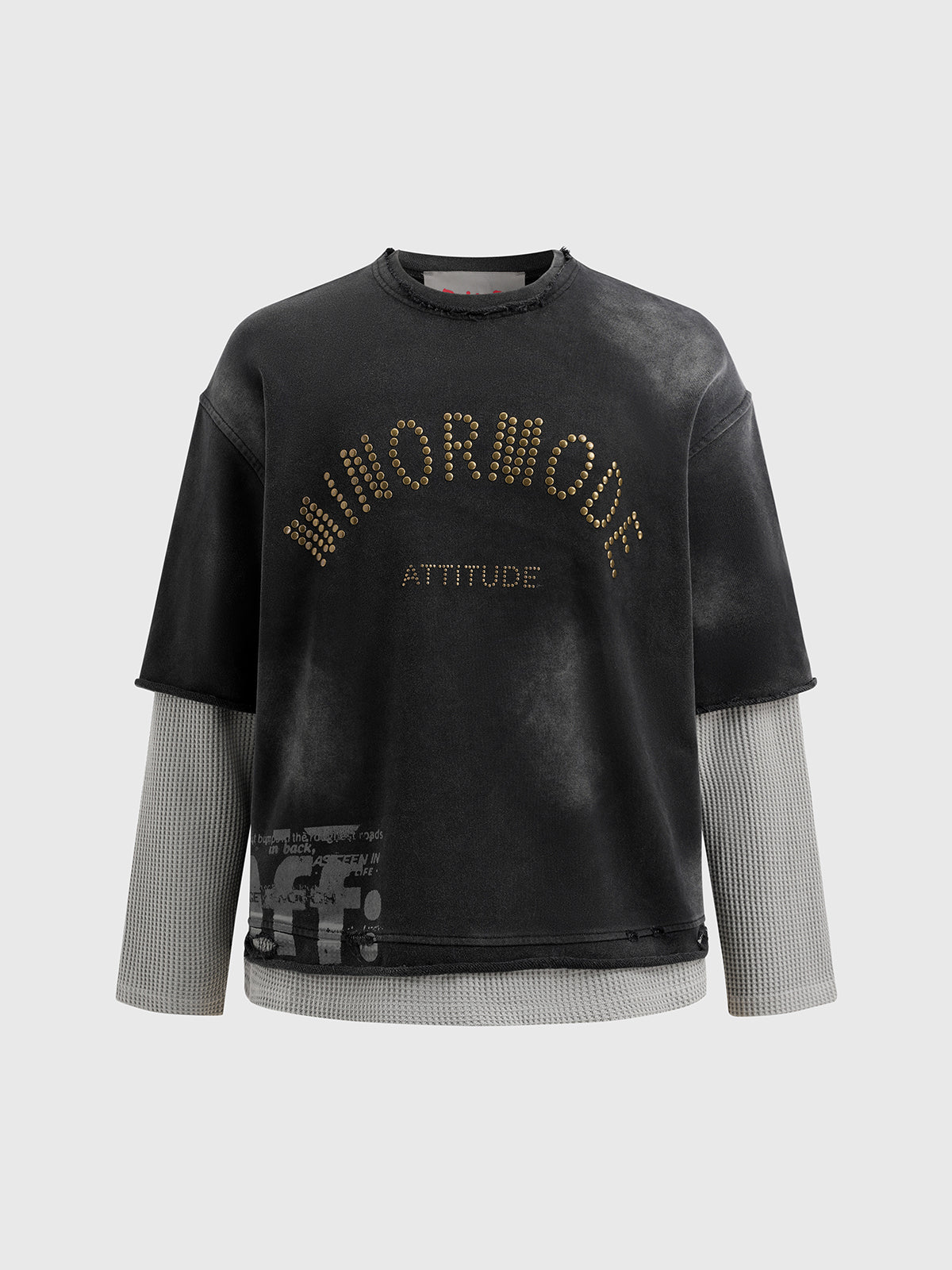 Midnight Detour Sweatshirt – Black Grey