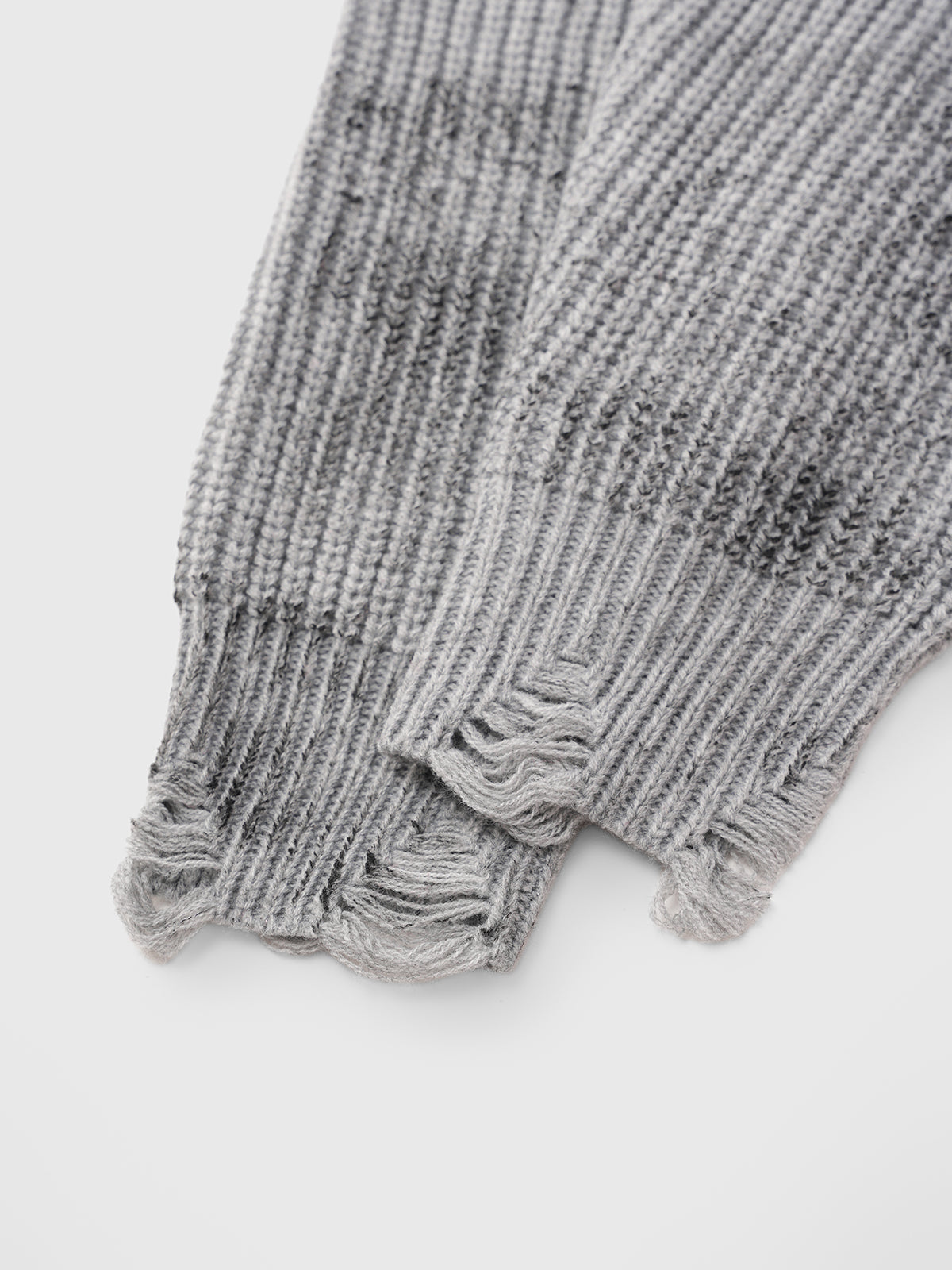 Monochrome Roam Sweater – Grey Black