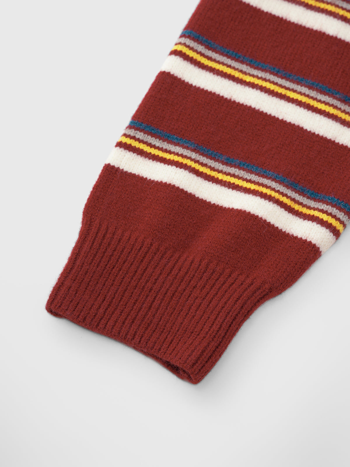 Cafeteria Lines Sweater – Brick Ivory