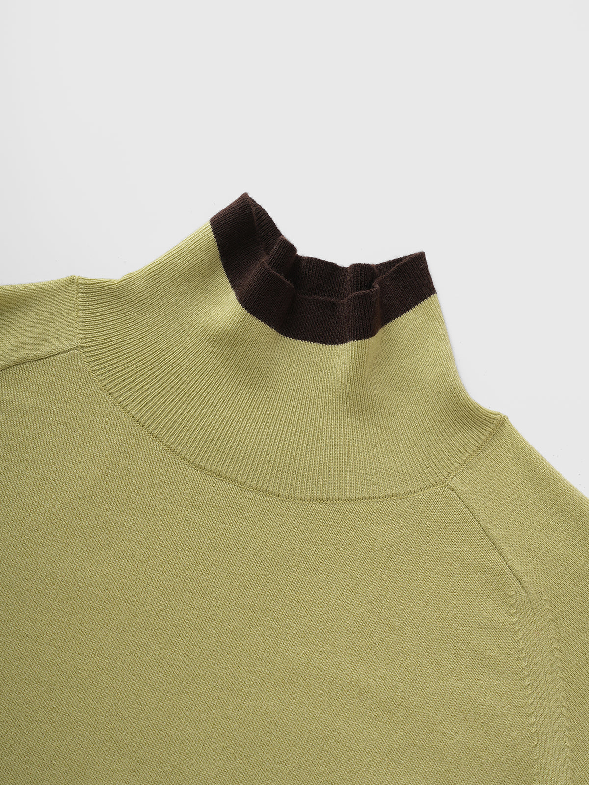 Quiet Bloom Knit Top – Pistachio Green