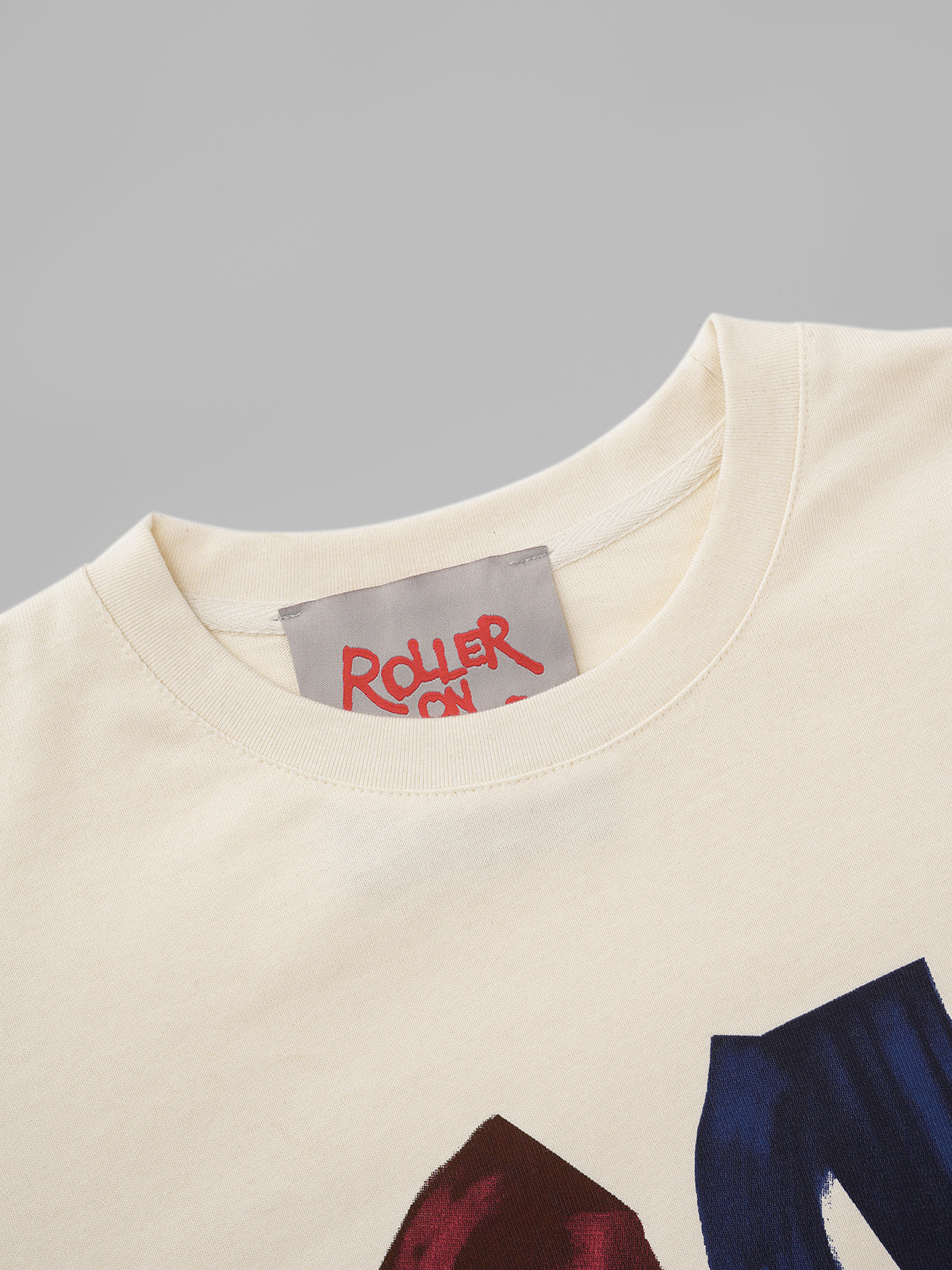 Alphabet Radio Sweatshirt – Cream Multi