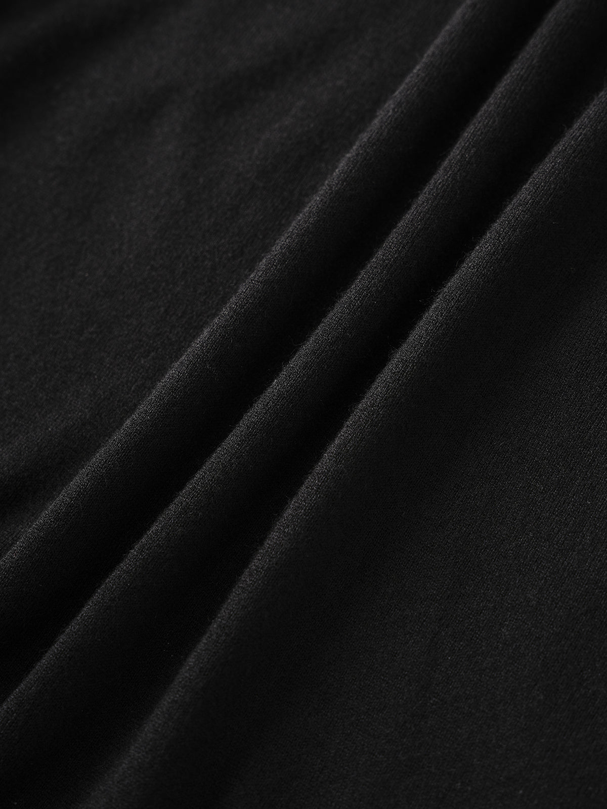 Quiet Bloom Knit Top – Ink Black