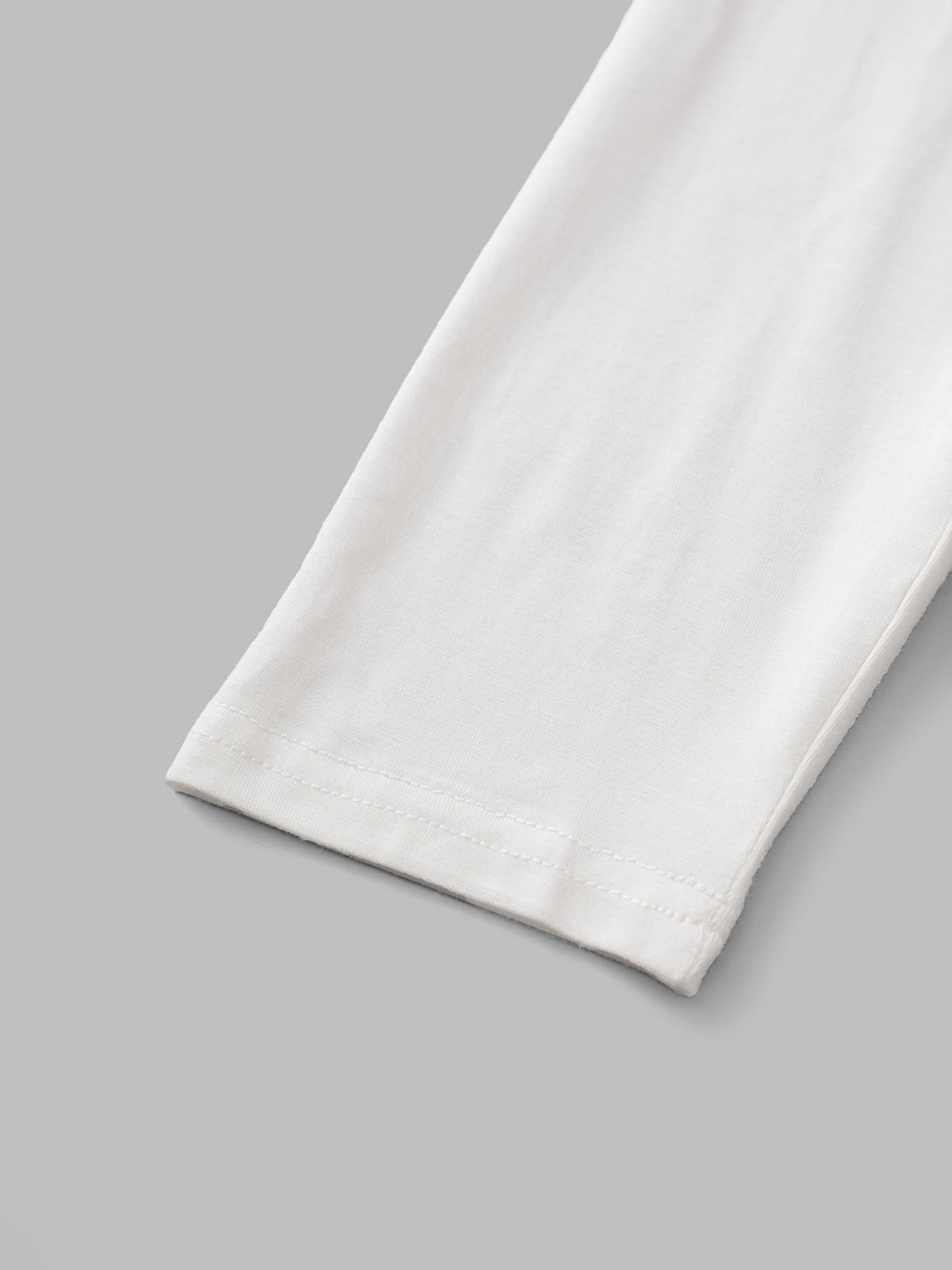 Whisper Fold Knit Top – All White