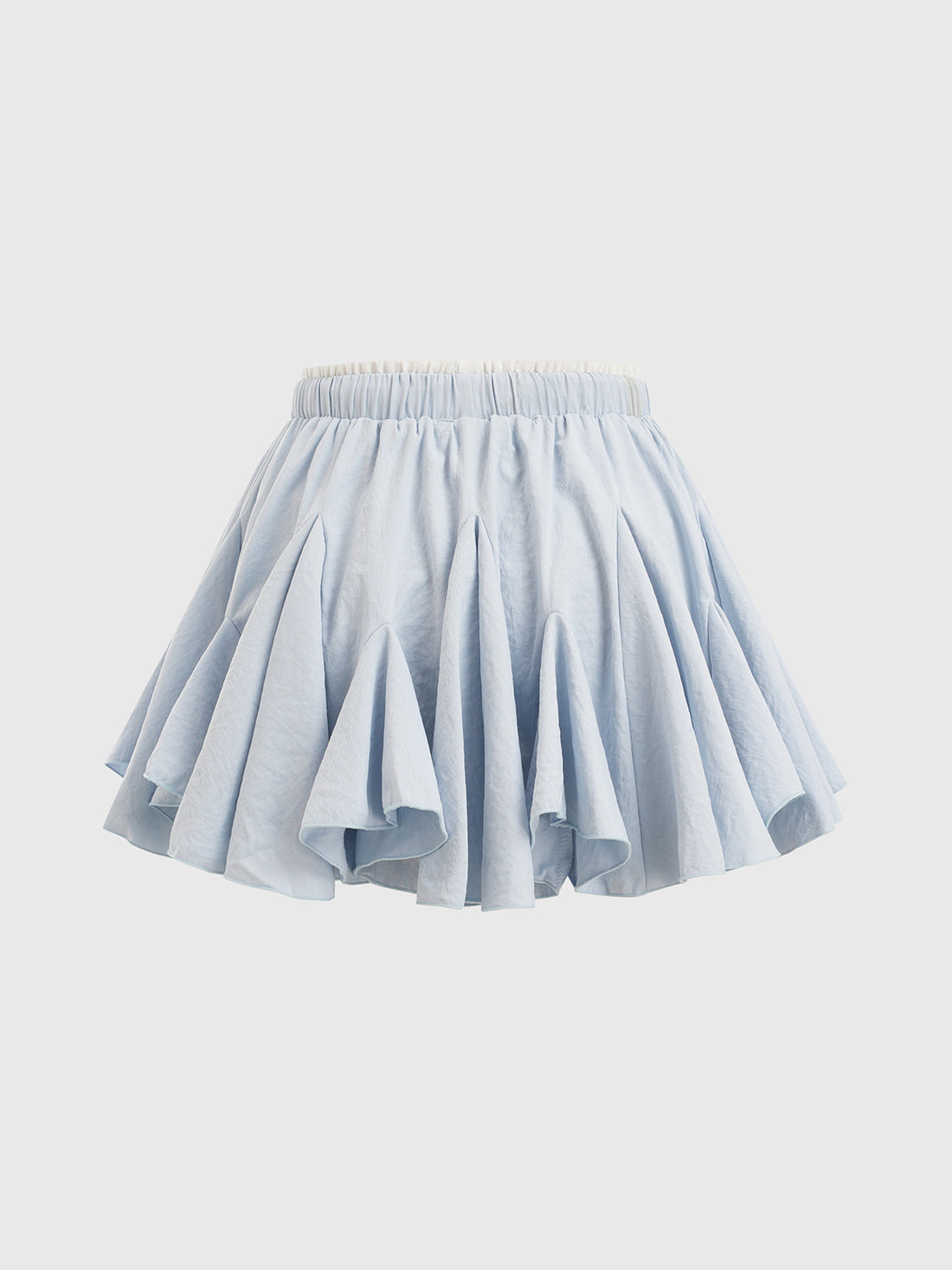 Cotton Cloud Skirt – Ice Blue