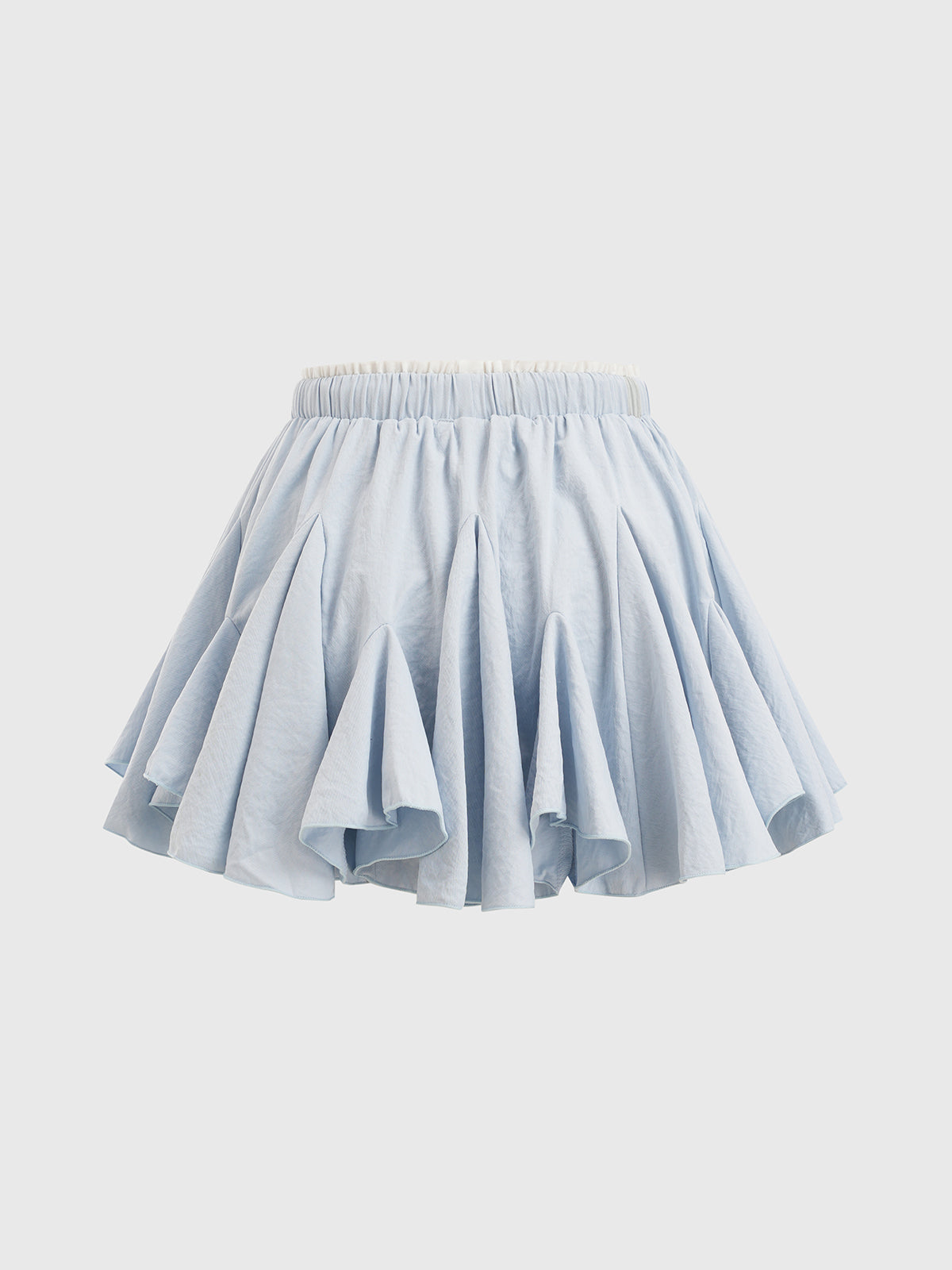 Cotton Cloud Skirt – Ice Blue