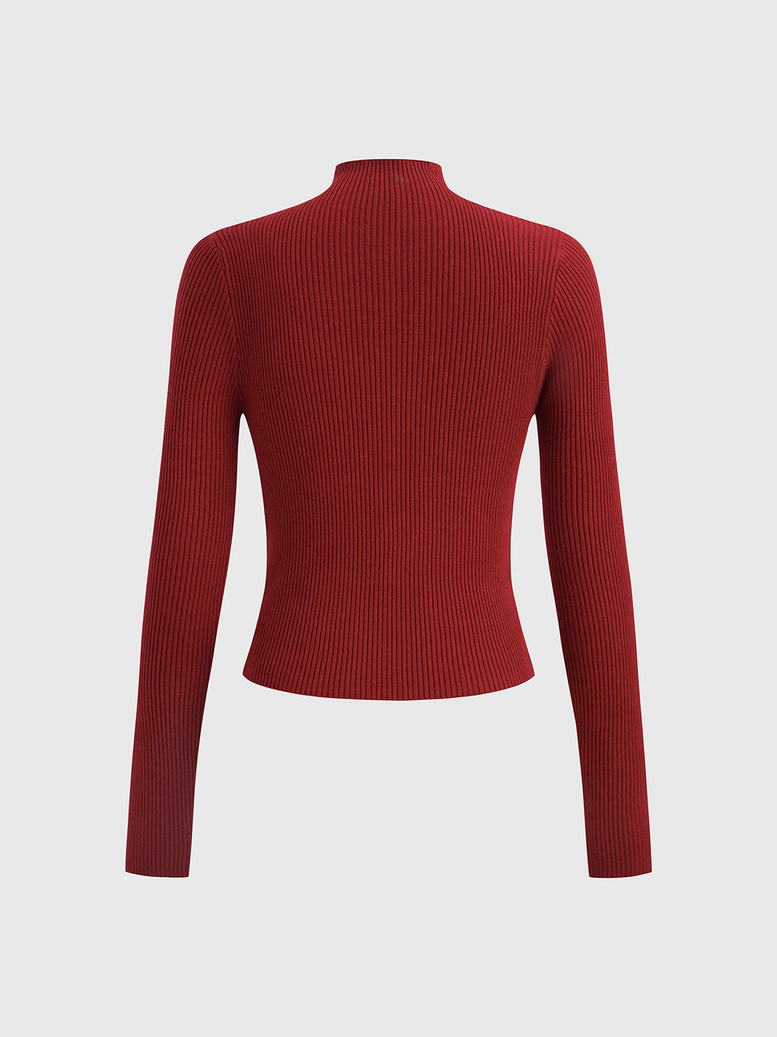 Muse Edit Top – Wine Red