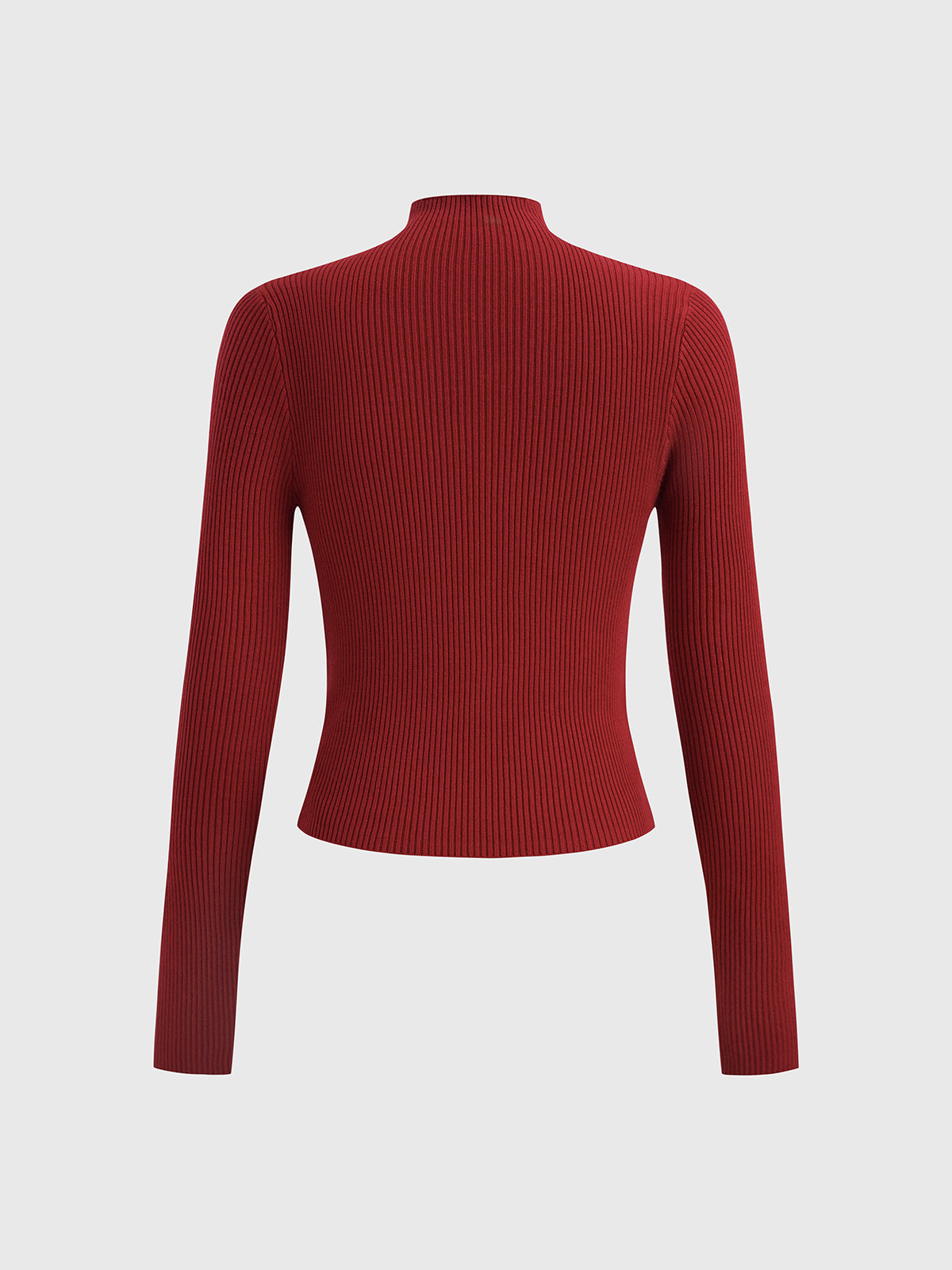 Muse Edit Top – Wine Red