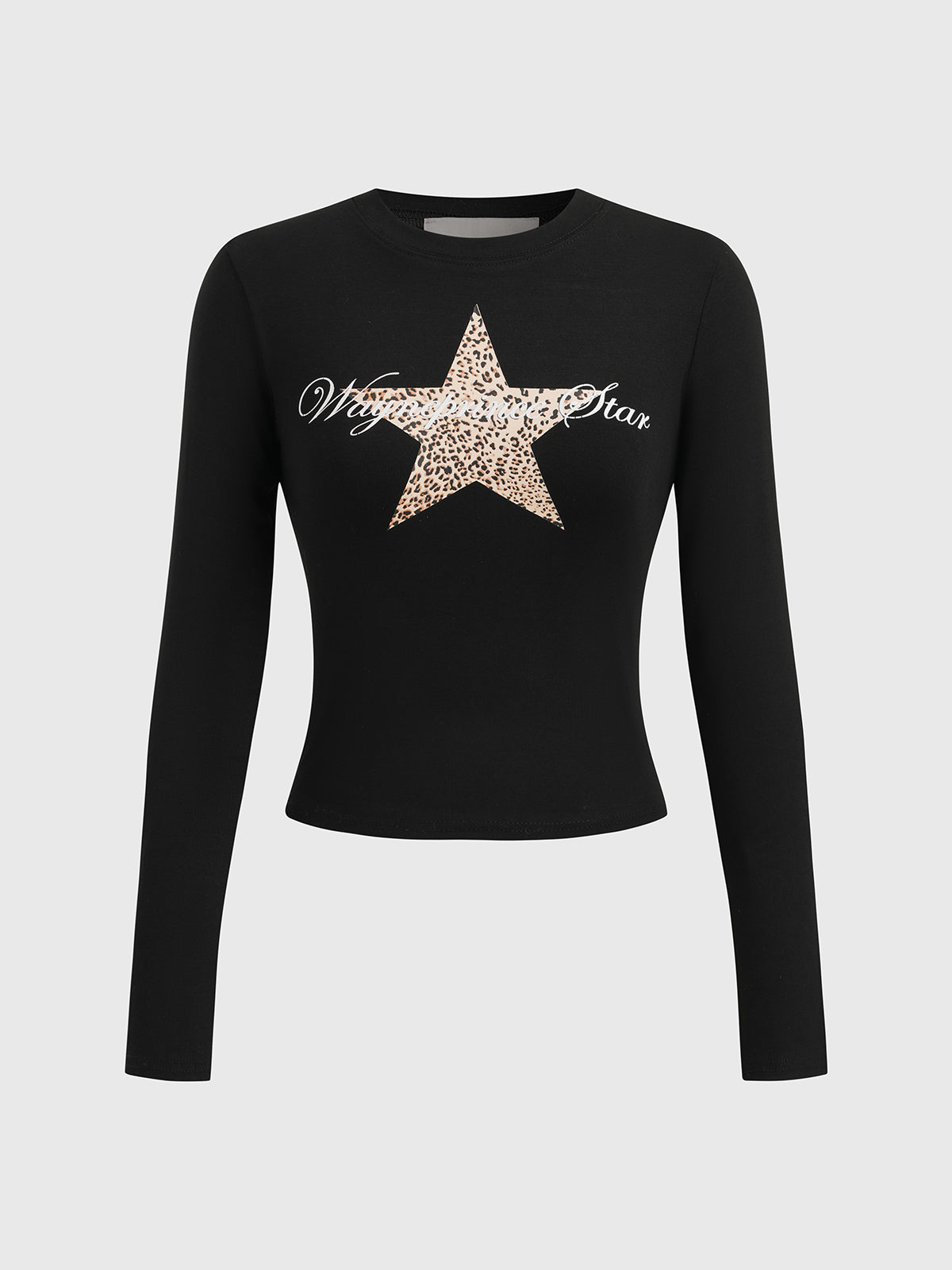 Star Cue Tee – Jet Cream