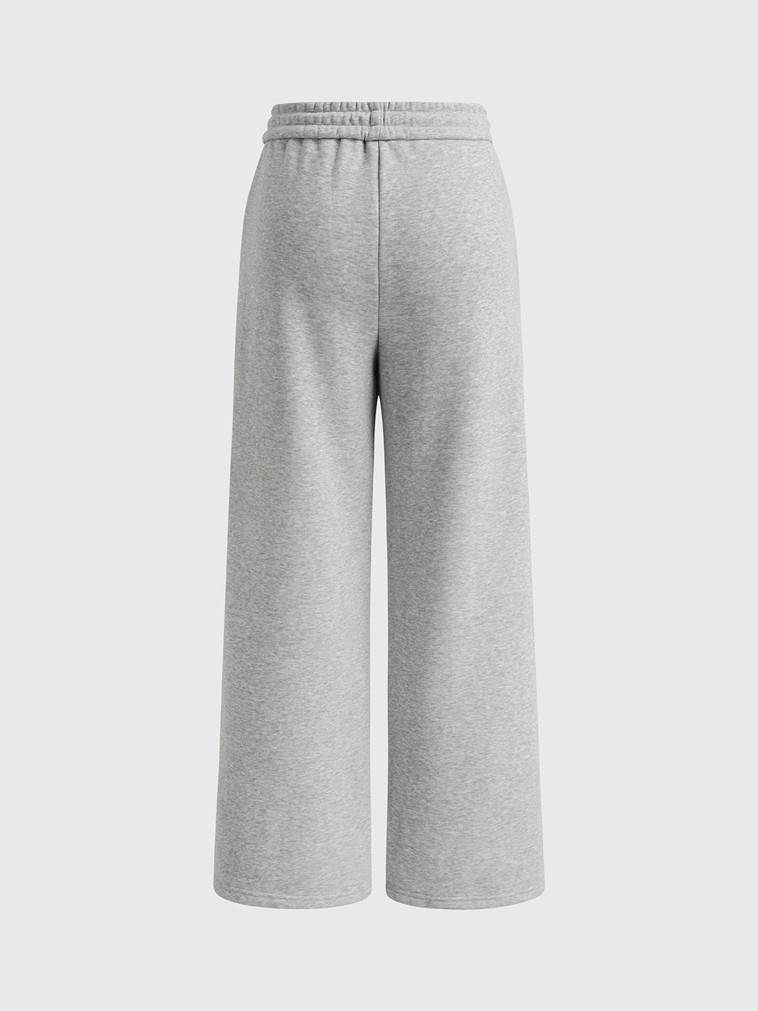 Basic Mood Straight Pants - Ash Grey