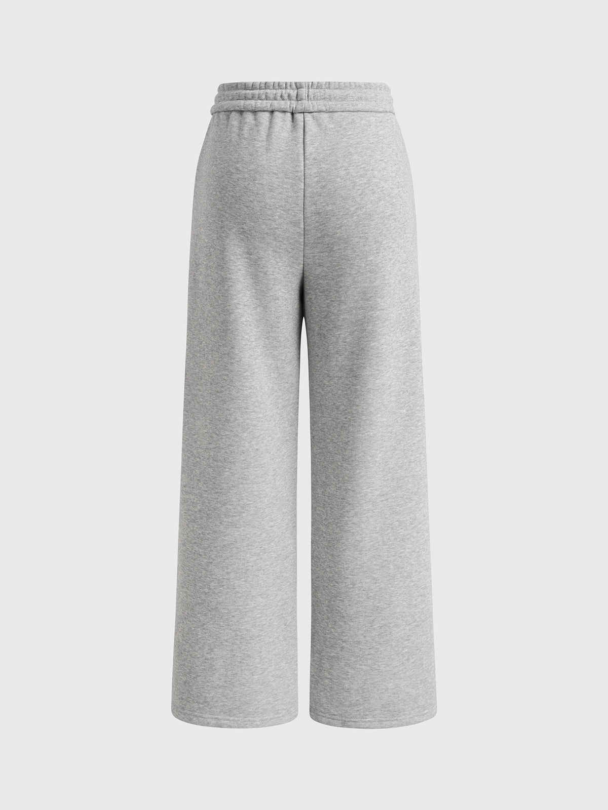 Basic Mood Straight Pants - Ash Grey