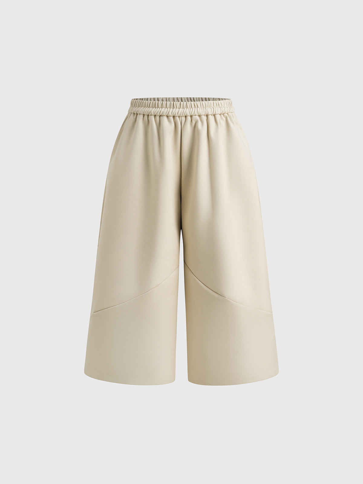 Sand Walker Wide Pants - Cream Beige
