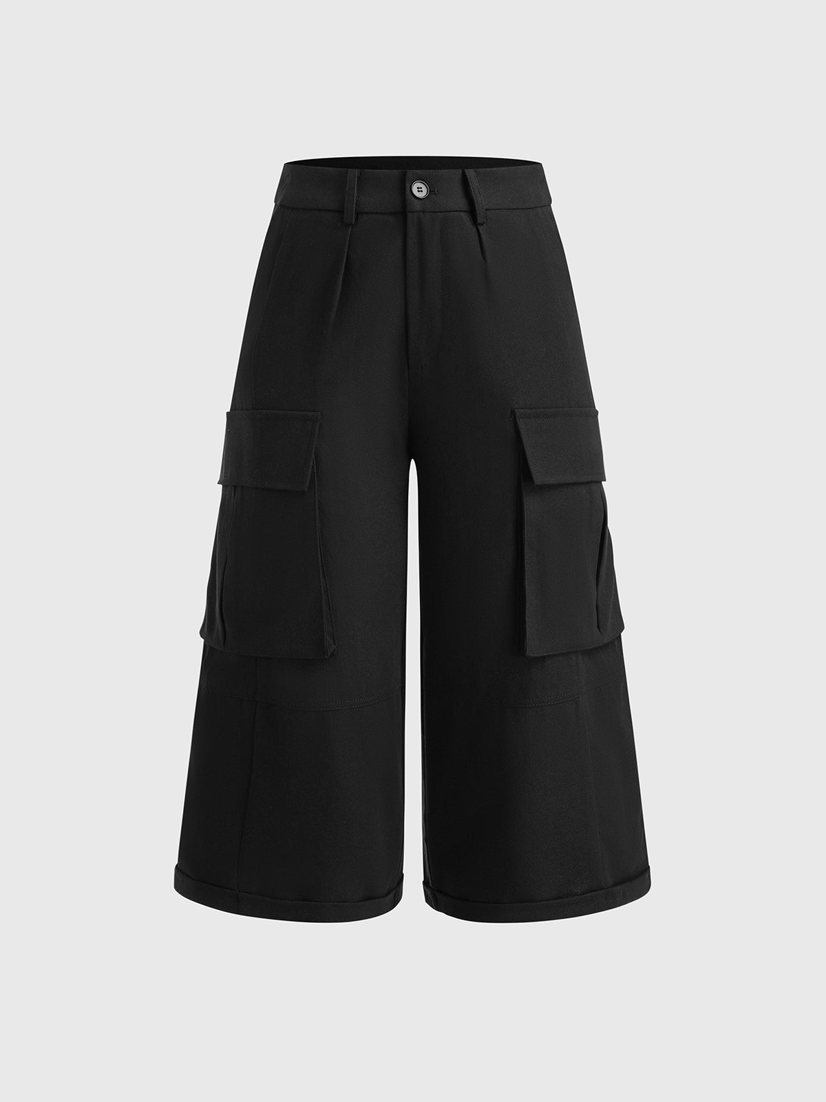 Gravity Room Wide Pants - Coal Black