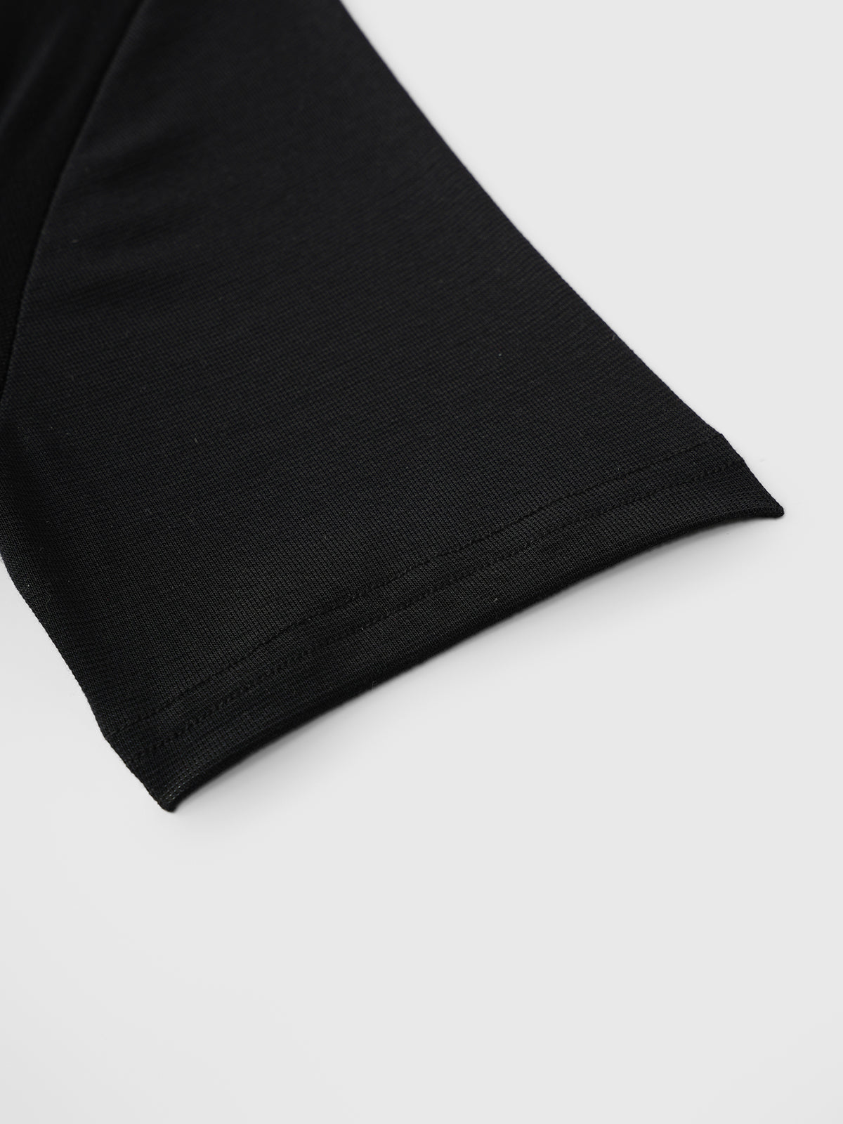 Pattern Clash Layer Tee - Ink Black