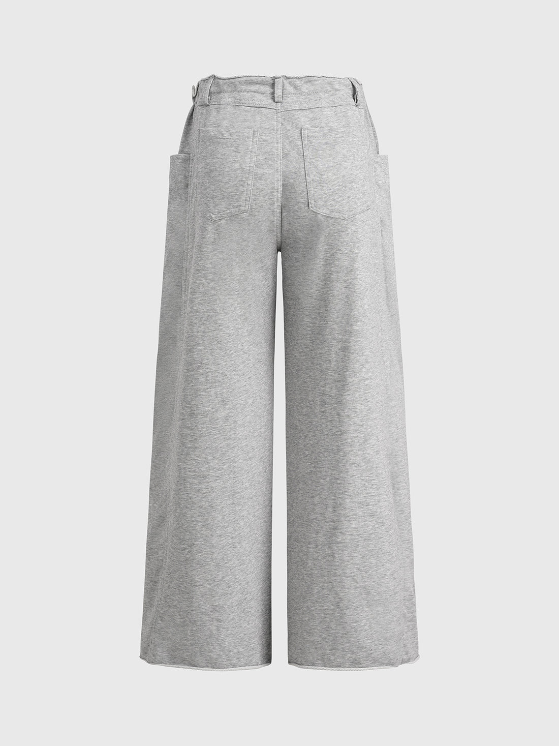 Easy Rally Straight Pants – Light Grey