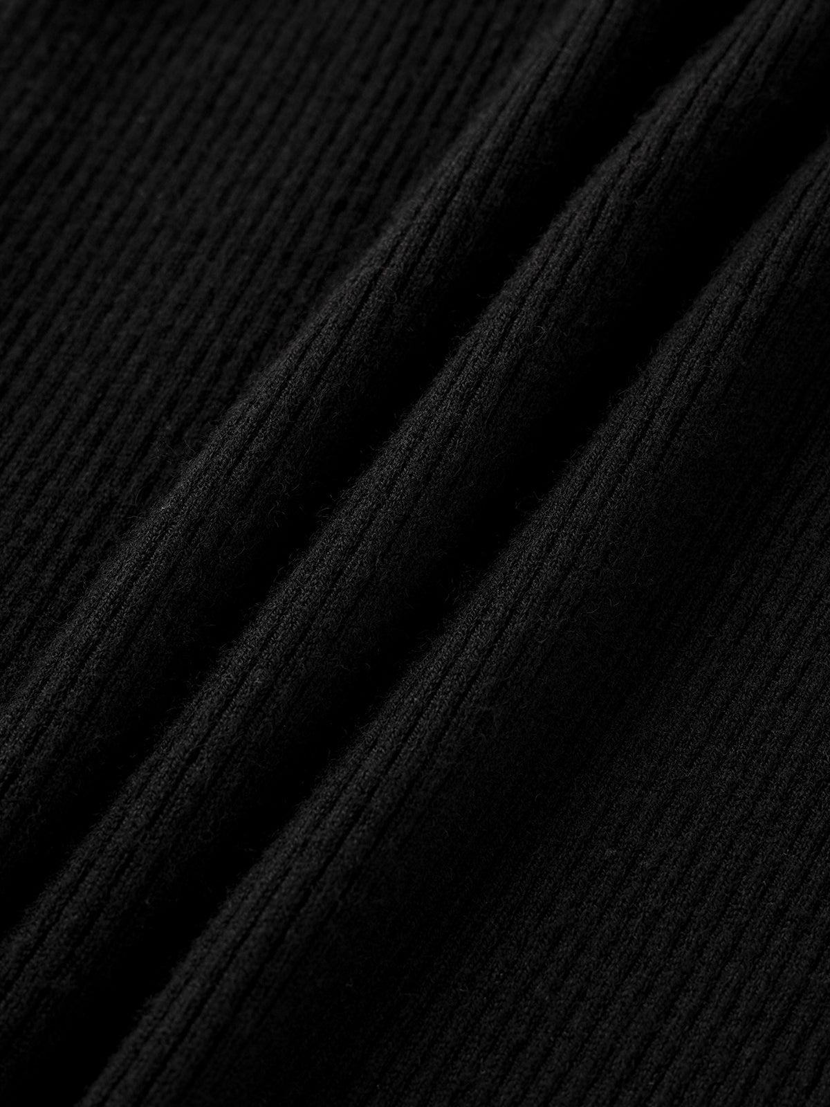 Desk Drama Layer Sleeve Top - Coal Black
