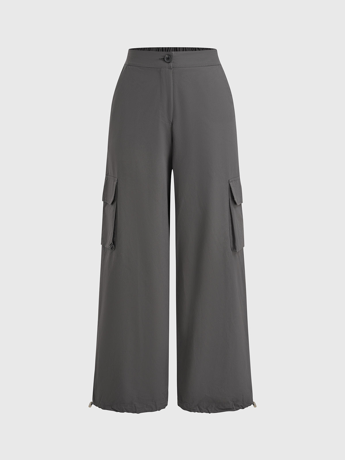 No Extra Questions Cargo Pants – Charcoal Grey