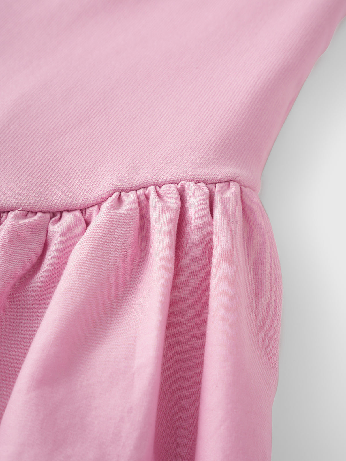 Ribbon Motion Lace Halter Dress - Blush Pink