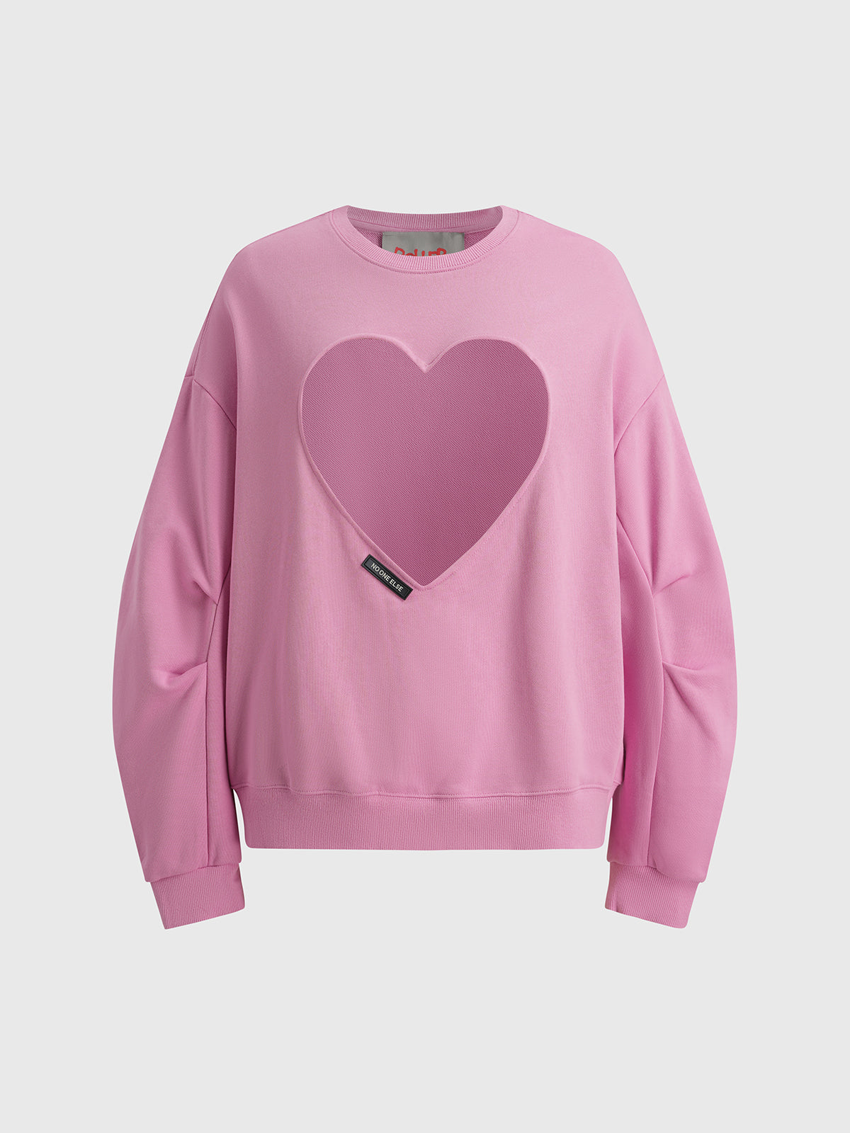 Open Secret Sweatshirt – Pink Cutout