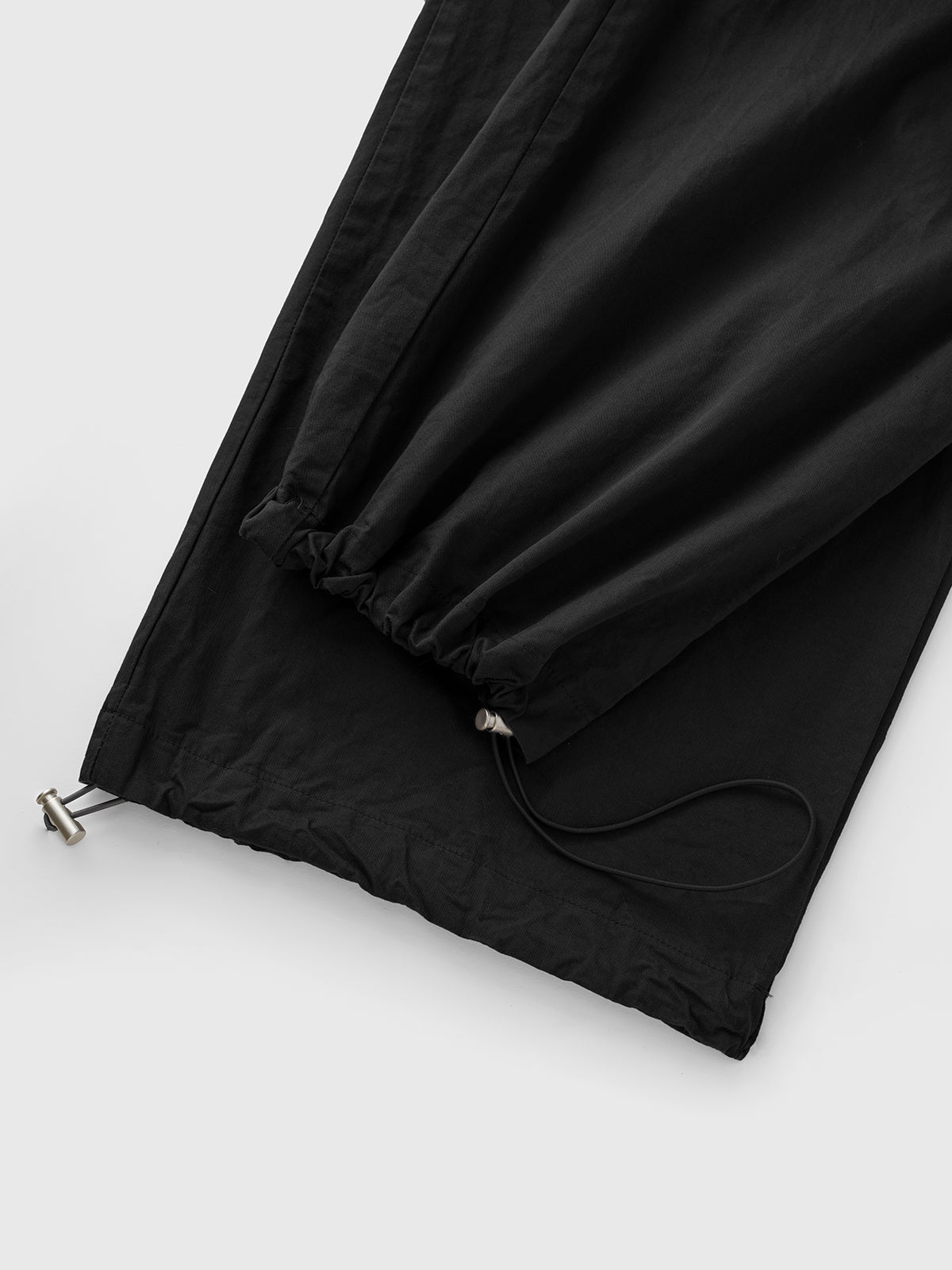 No Extra Questions Cargo Pants – All Black