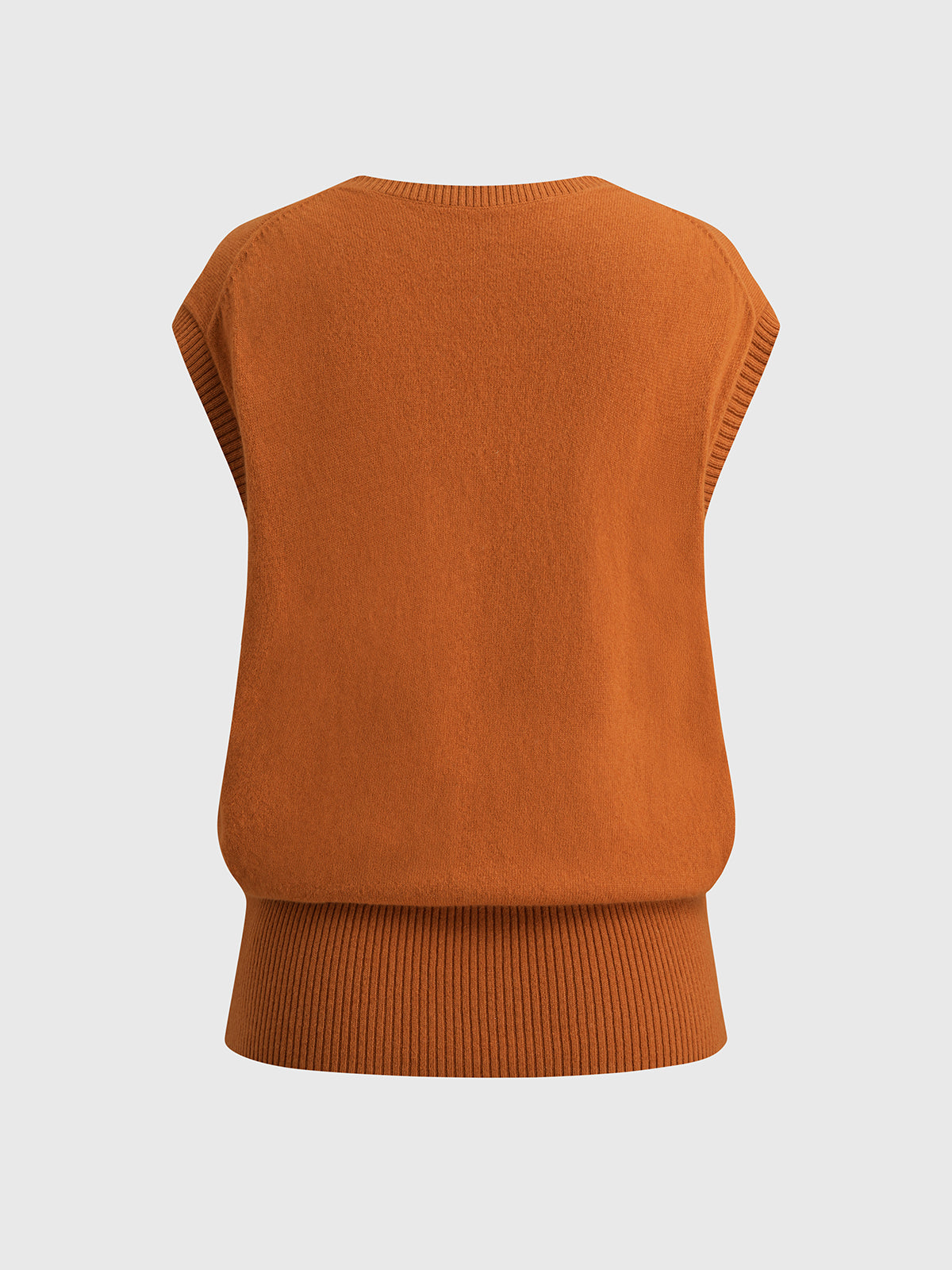 Low Stakes Knit Tank – Burnt Orange