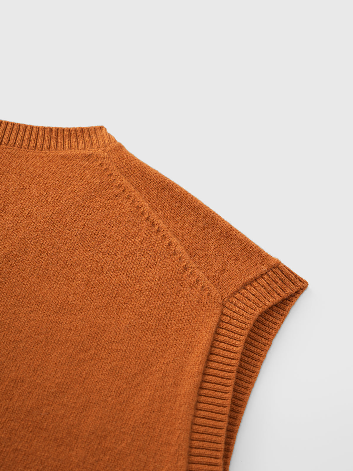 Low Stakes Knit Tank – Burnt Orange