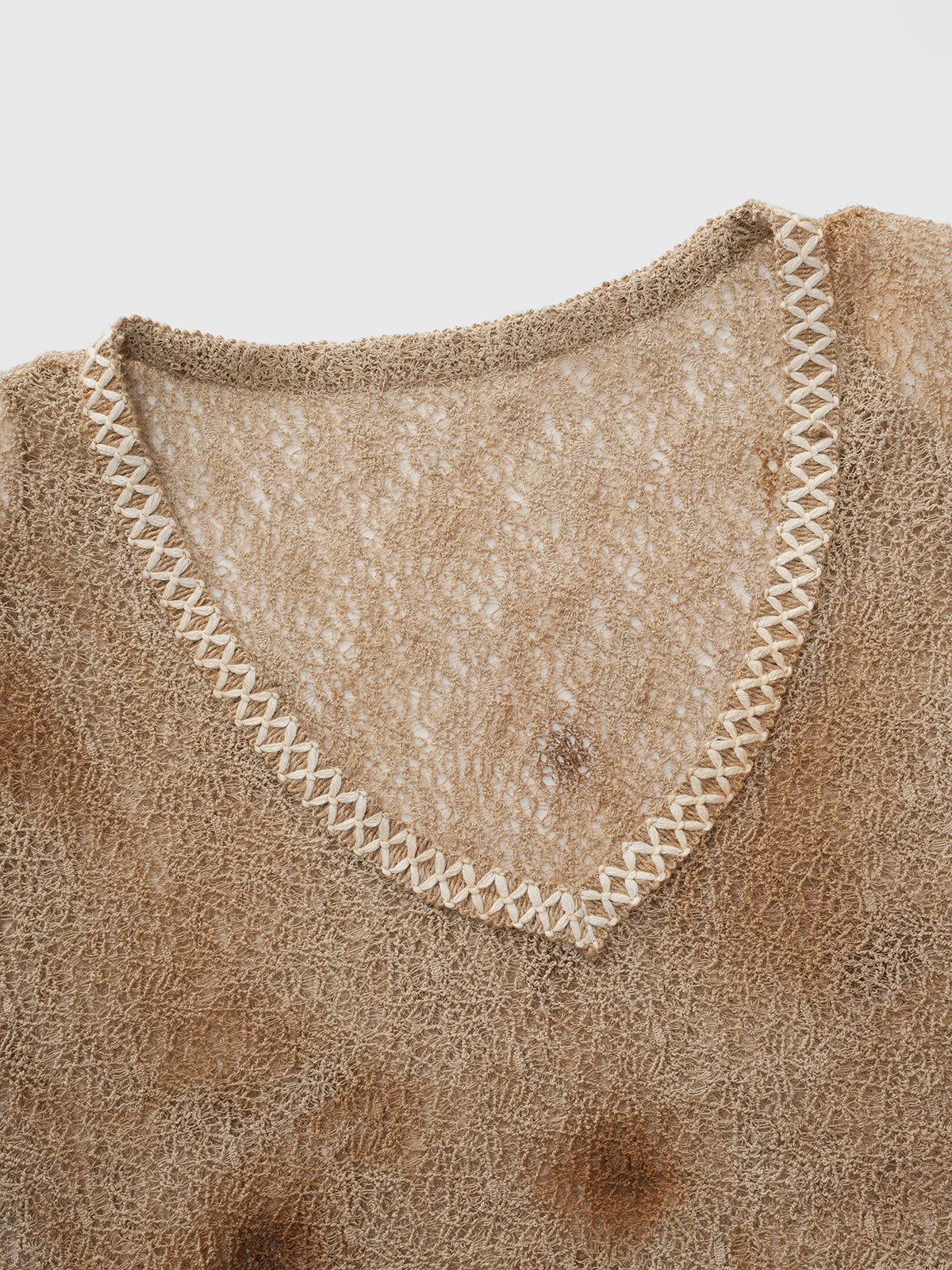 Golden Static Sleeve Top - Honey Dust
