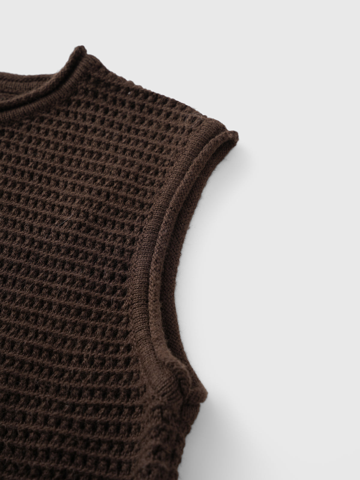 Americano Hour Knit Tank – Cocoa Brown