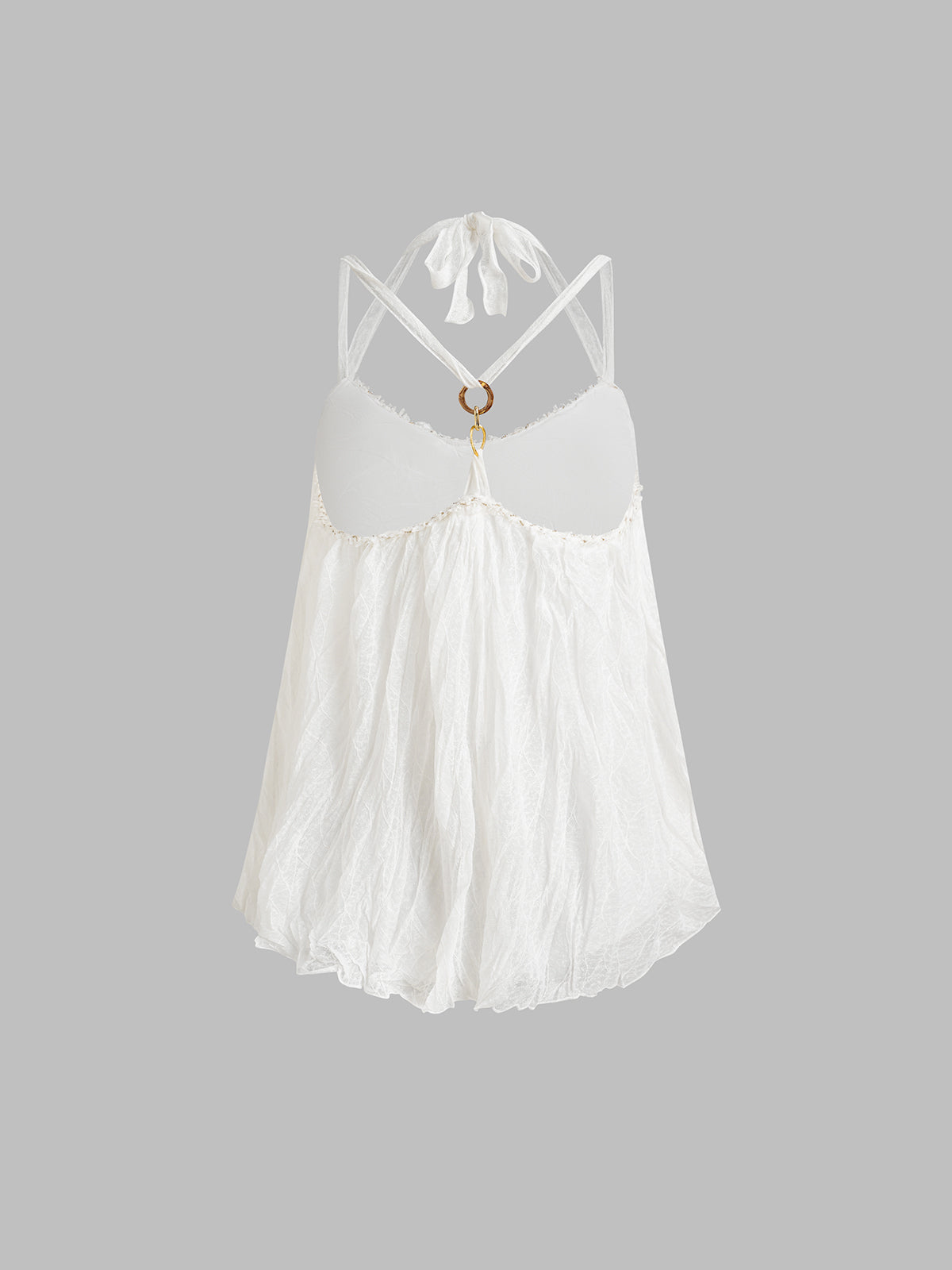Unclaimed Bouquet Dress - Milk White