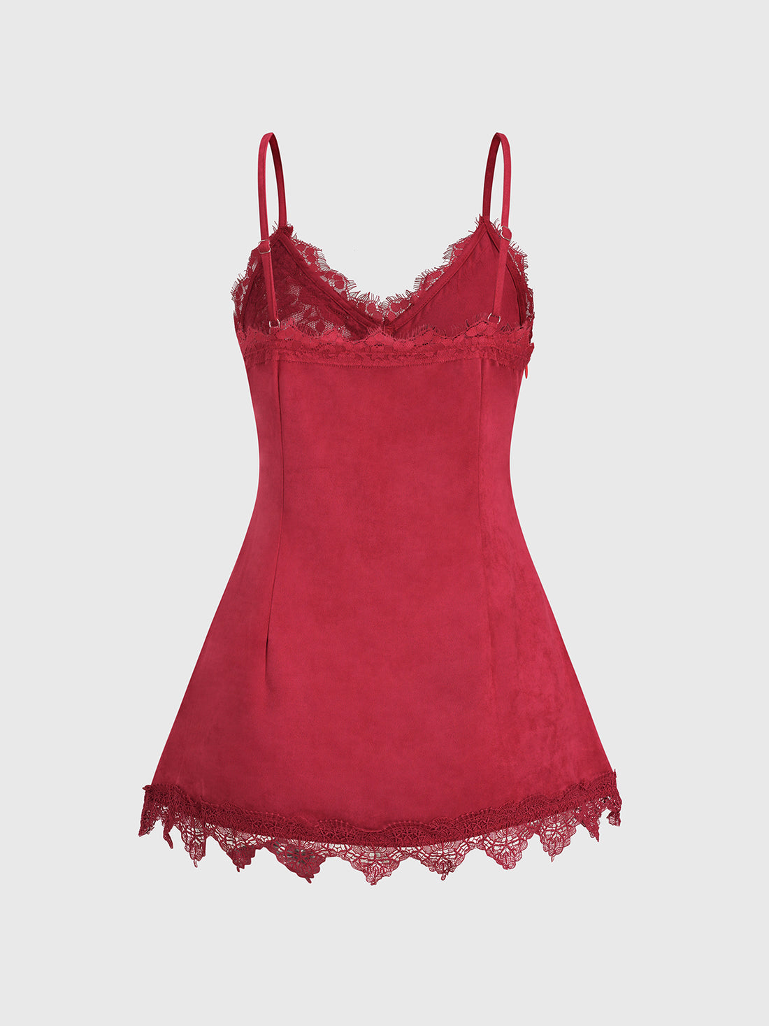 Skin in Numbers Cami Top – Black Red