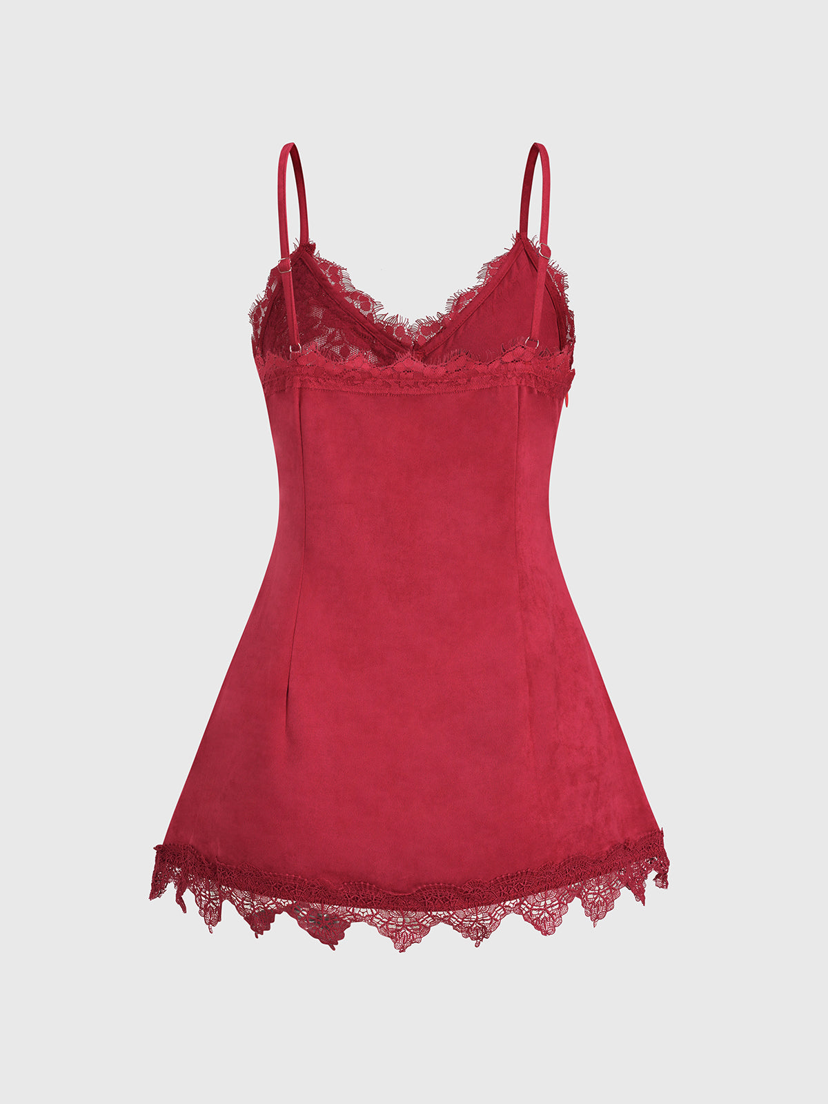 Skin in Numbers Cami Top – Black Red