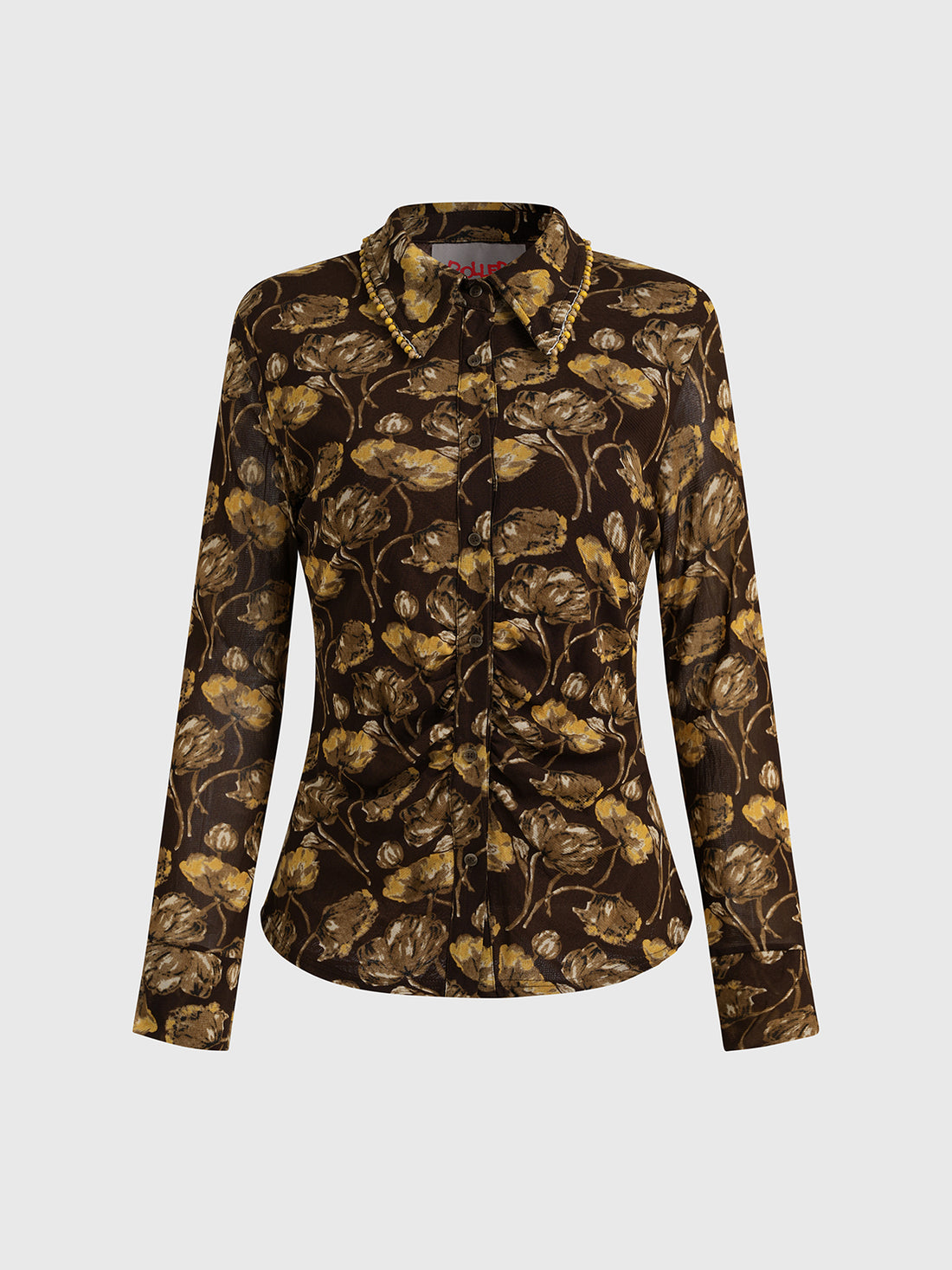 Still Sending Flowers Shirt - Yellow Brown