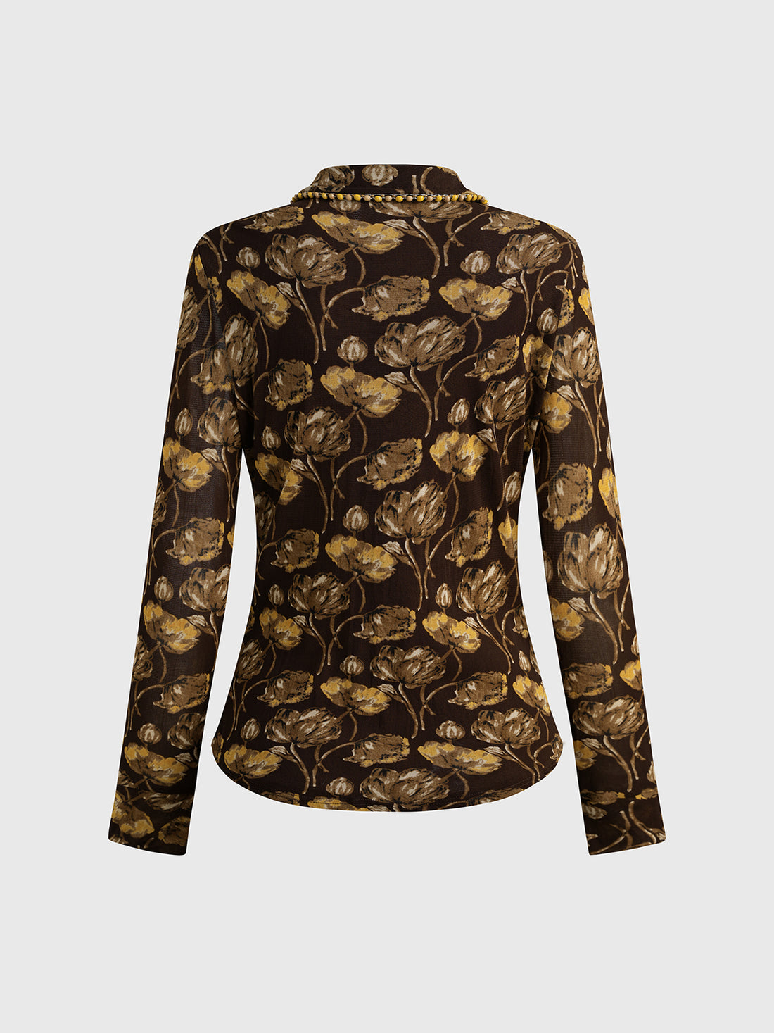 Still Sending Flowers Shirt - Yellow Brown