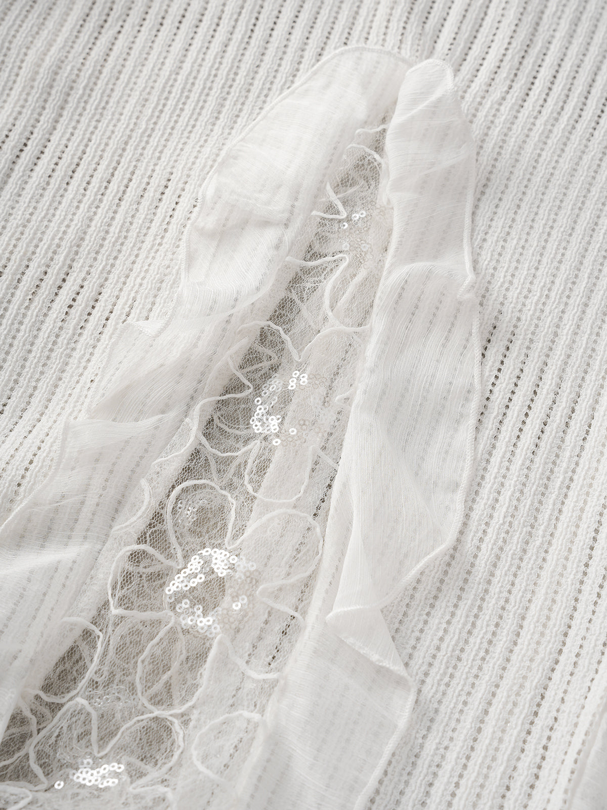 Good Girl Missing Draped Dress - White White